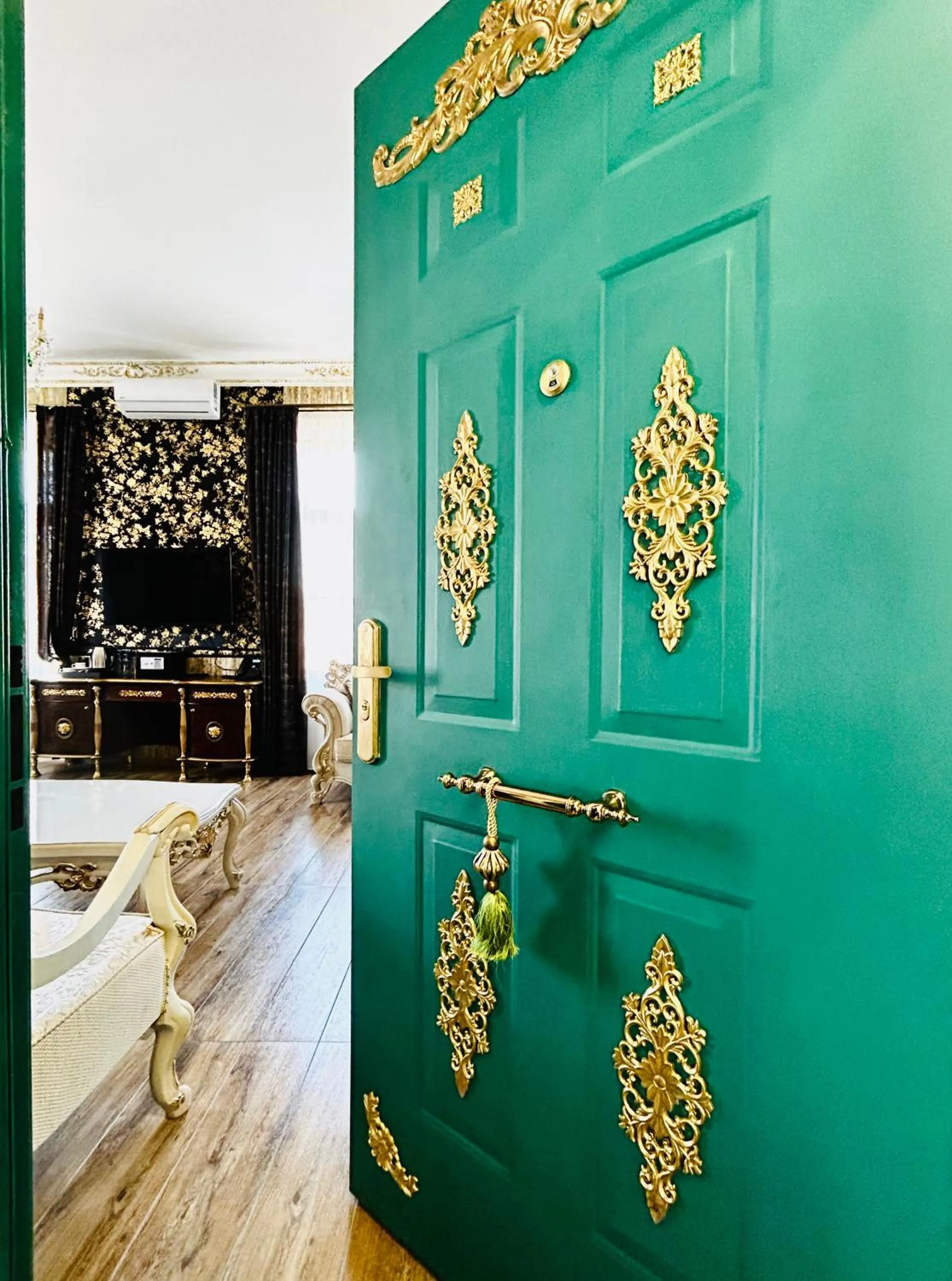 Decorative detail in Hotel Zerta Old Tbilisi