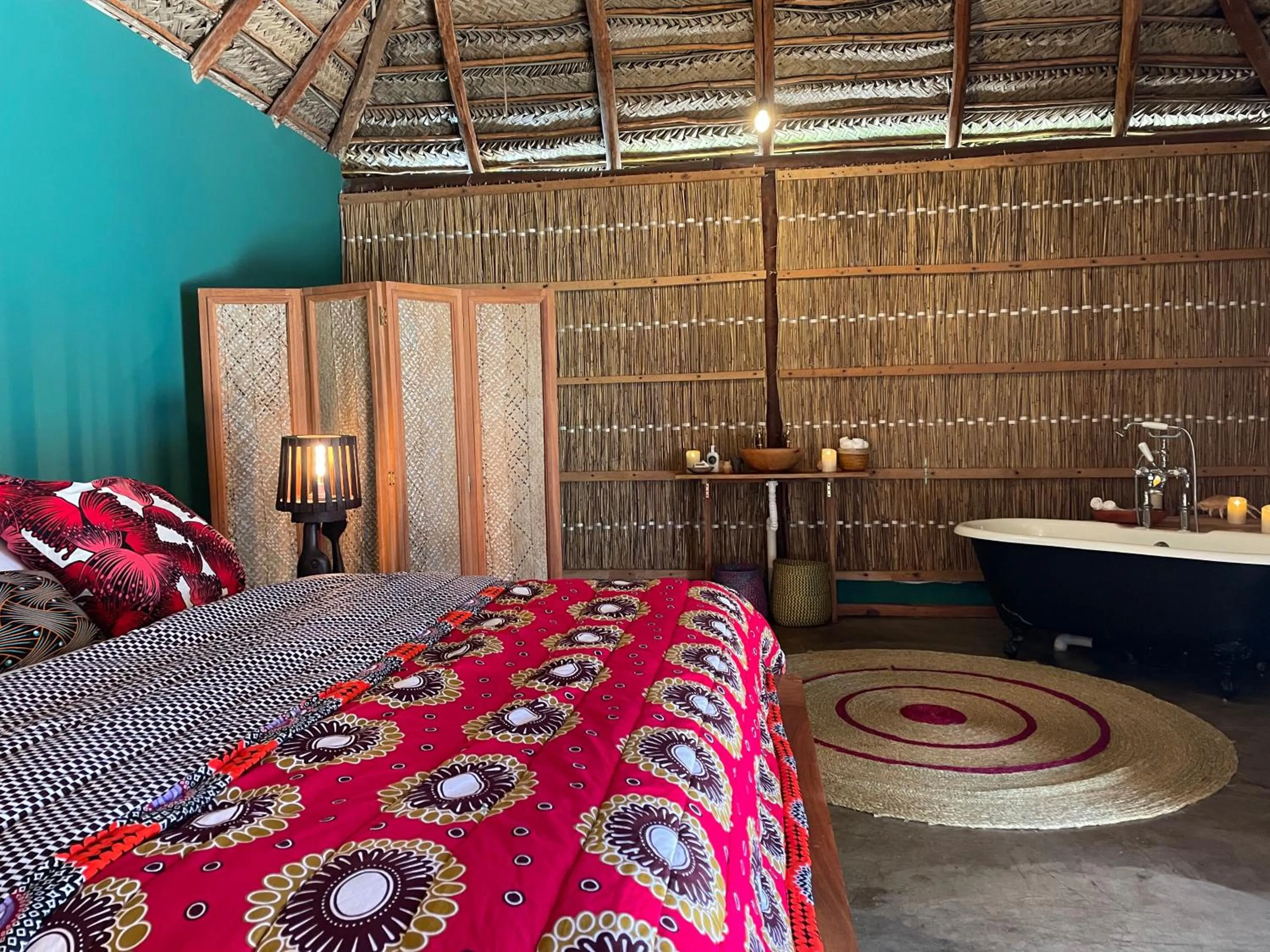 Bedroom, Bed in umbila:Barra