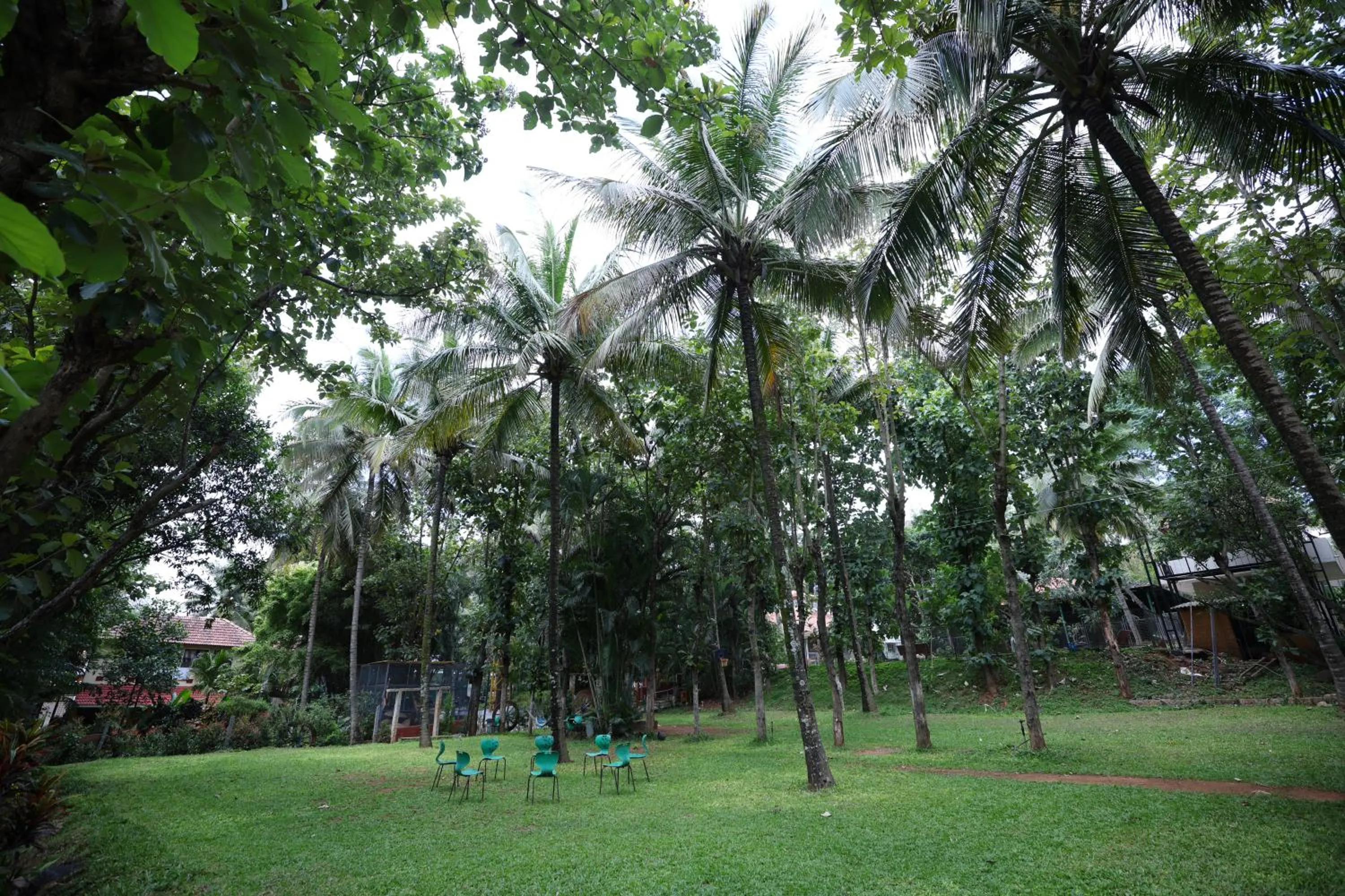 Garden view in Nisarga Resort