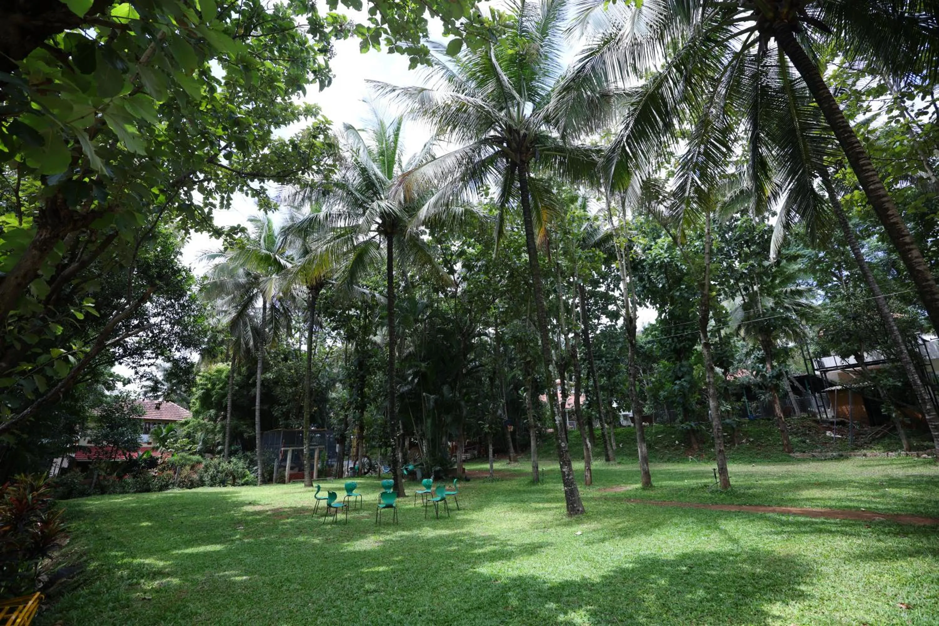 Garden view in Nisarga Resort