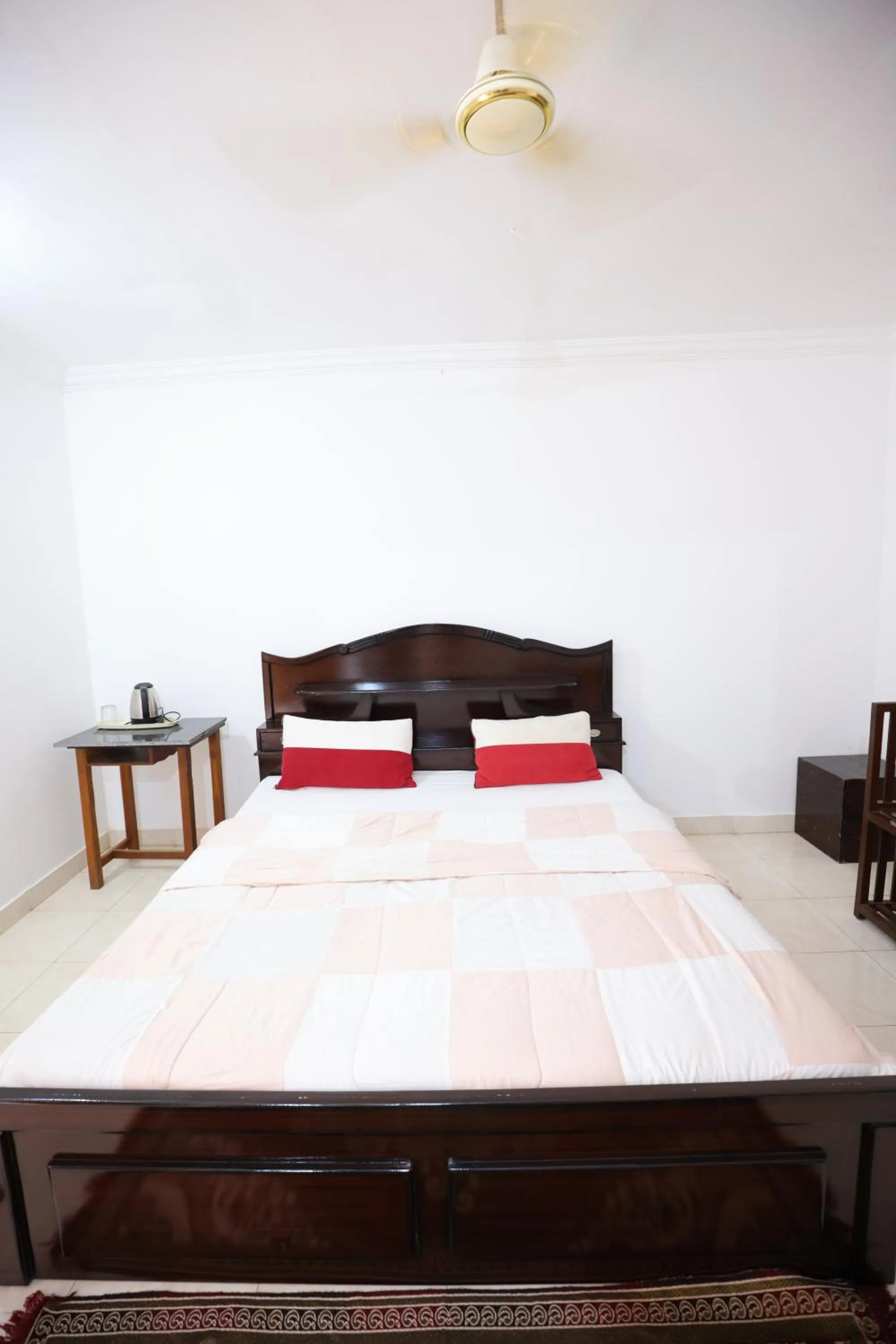 Bed in Nisarga Resort