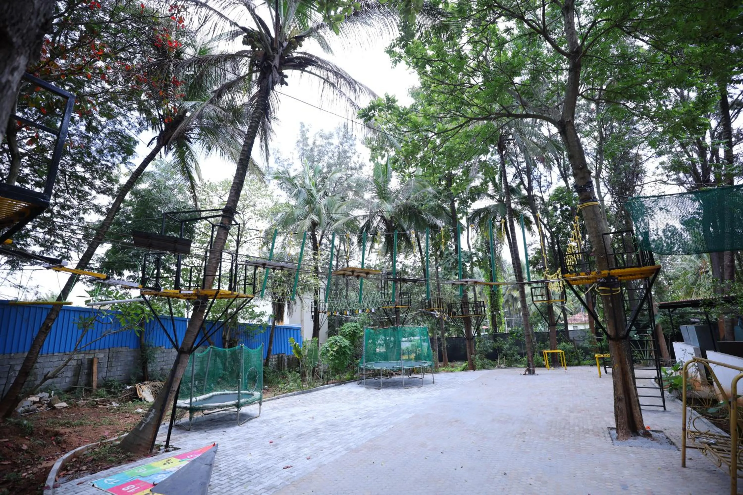 Garden view in Nisarga Resort