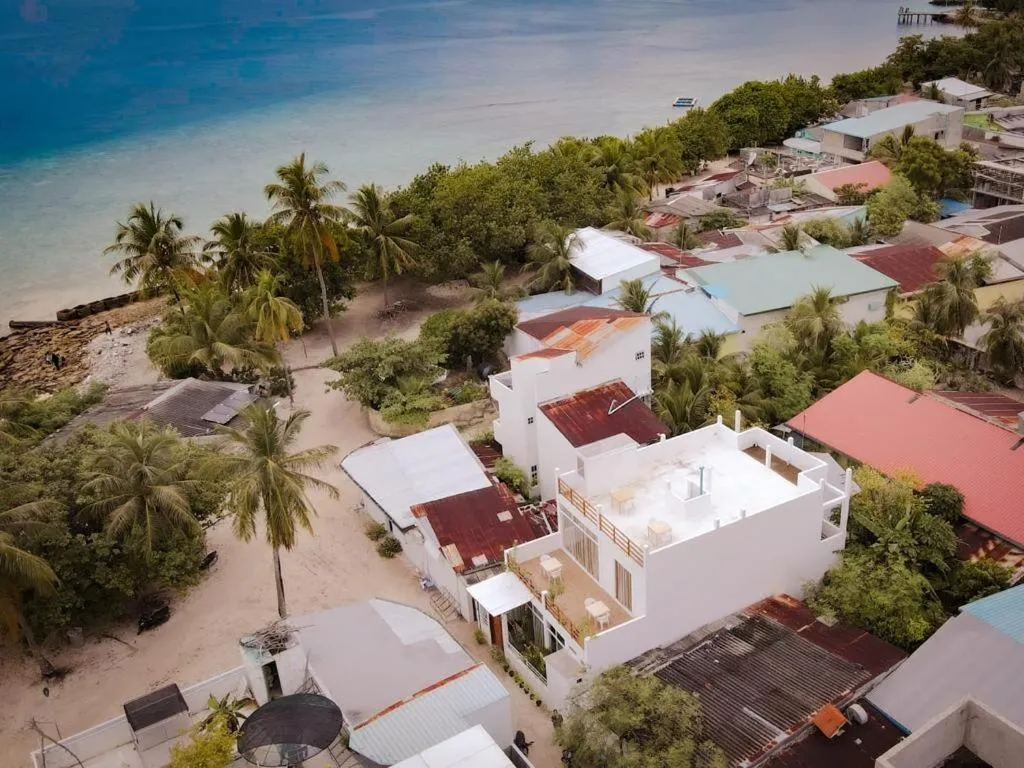 Bird's eye view in Raalhu Fonu Maldives