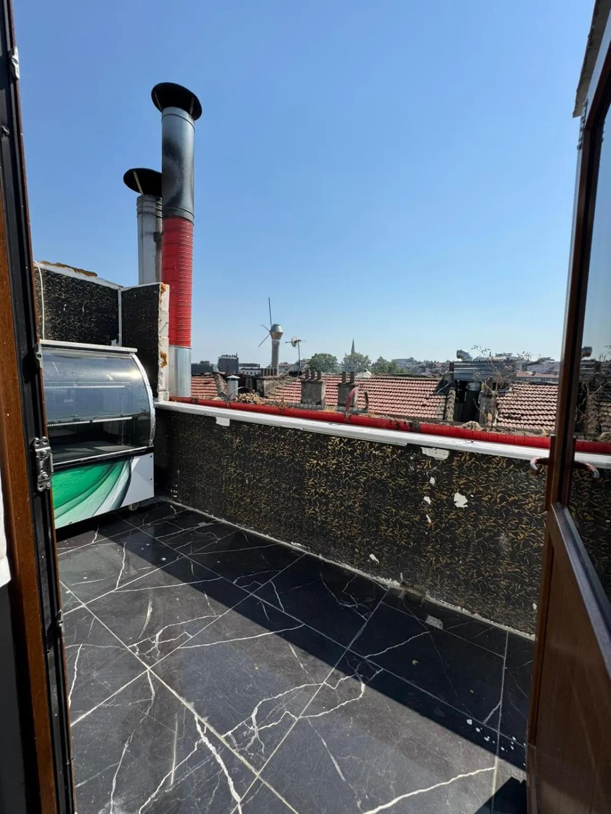 Balcony/Terrace in beyzade apart hotel