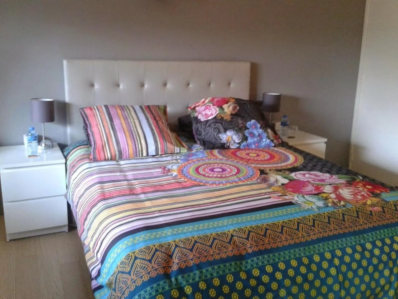 Decorative detail, Bed in B&B Uccle