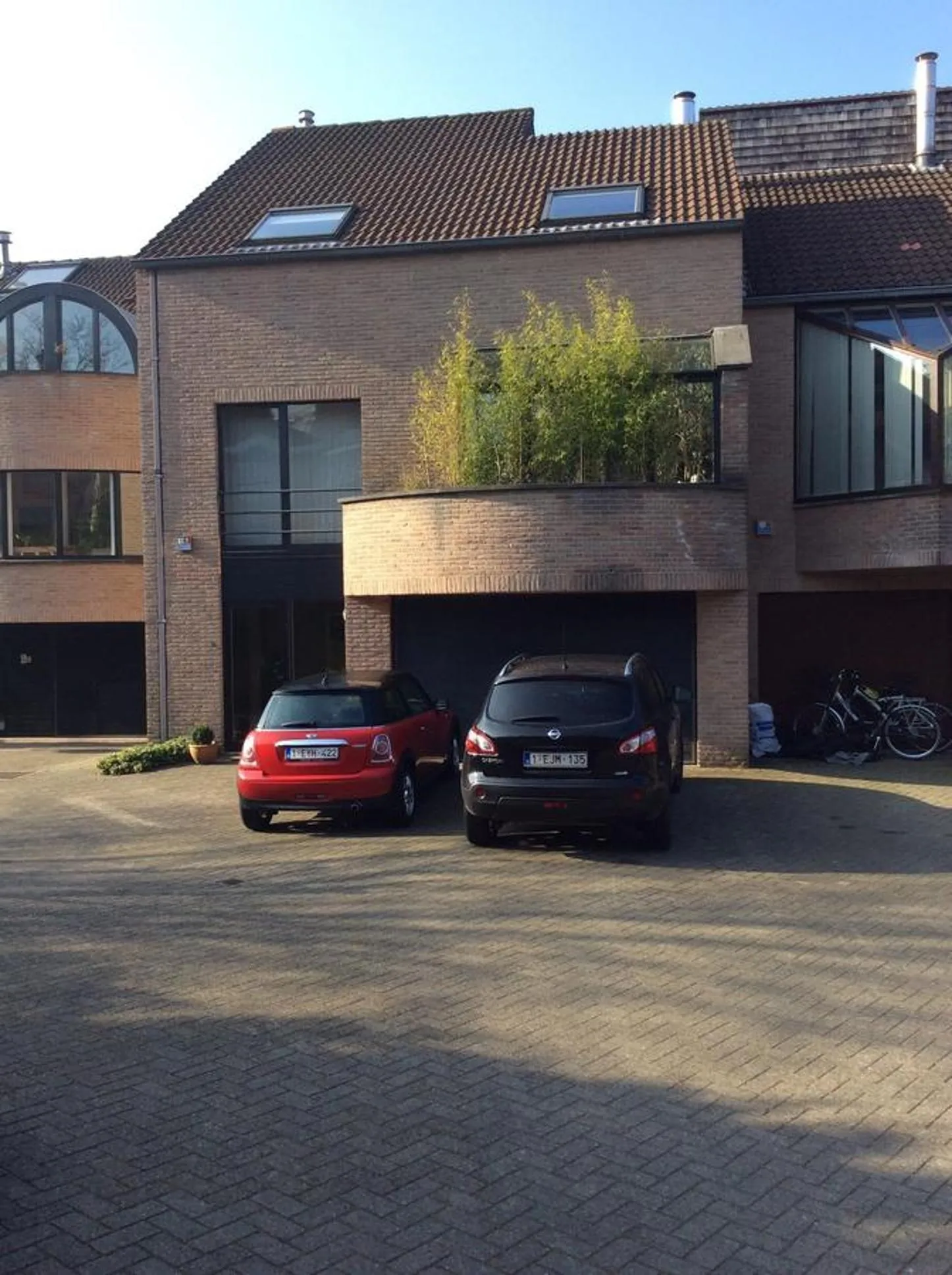 Facade/entrance in B&B Uccle