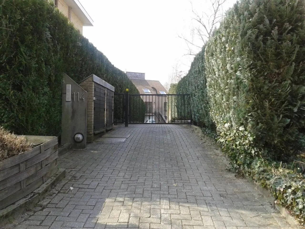Facade/entrance in B&B Uccle
