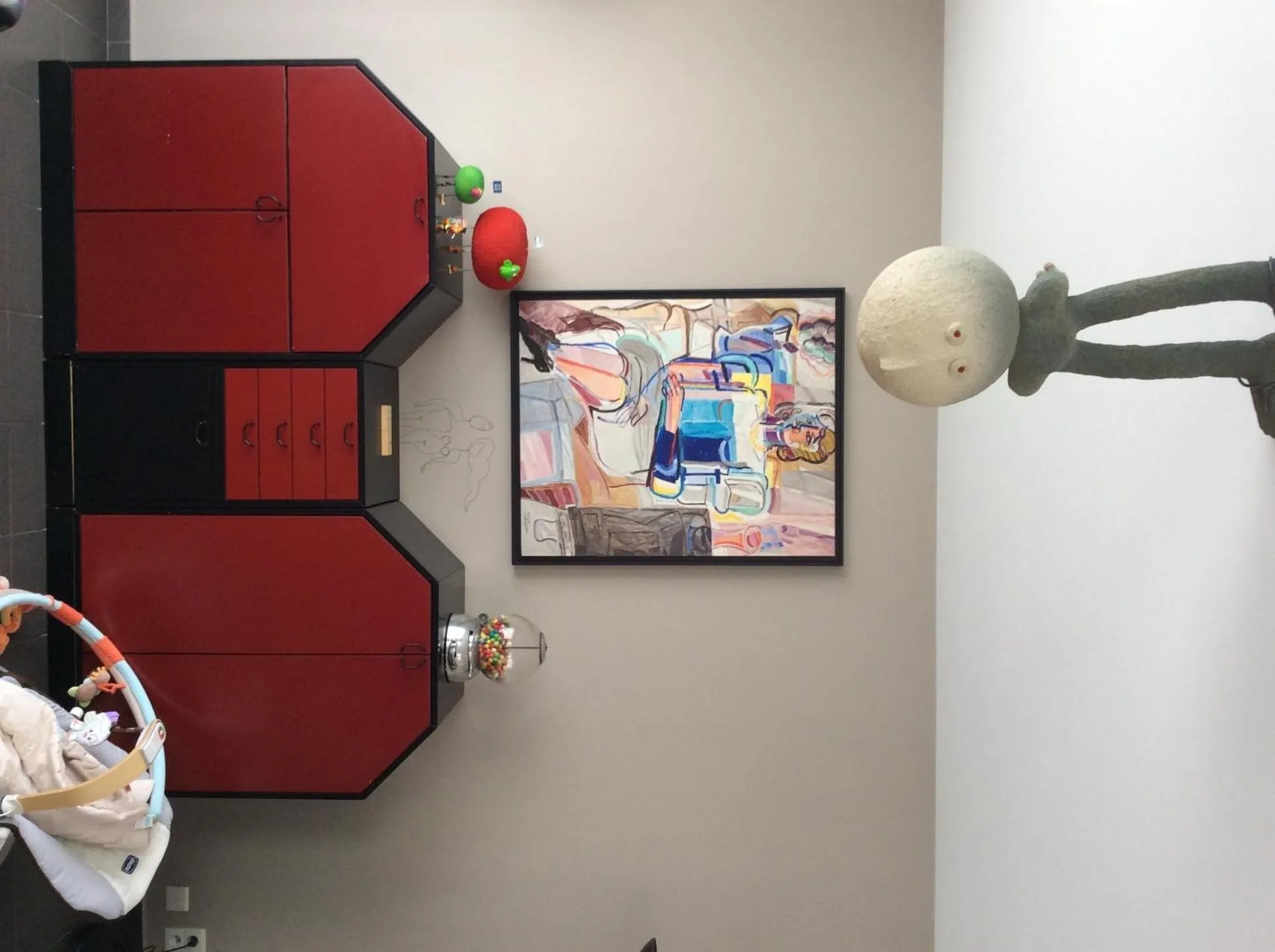 Decorative detail in B&B Uccle