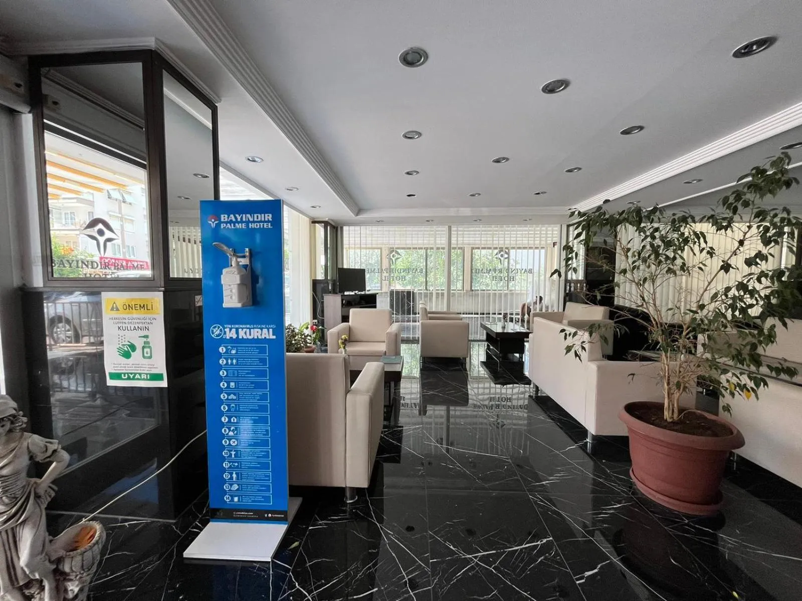 Lobby or reception in Bayındır Palme Hotel