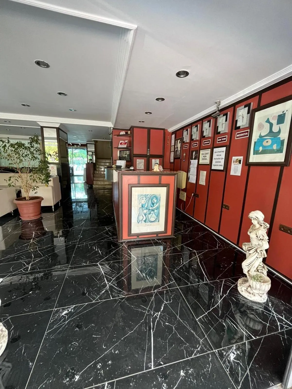 Lobby or reception in Bayındır Palme Hotel