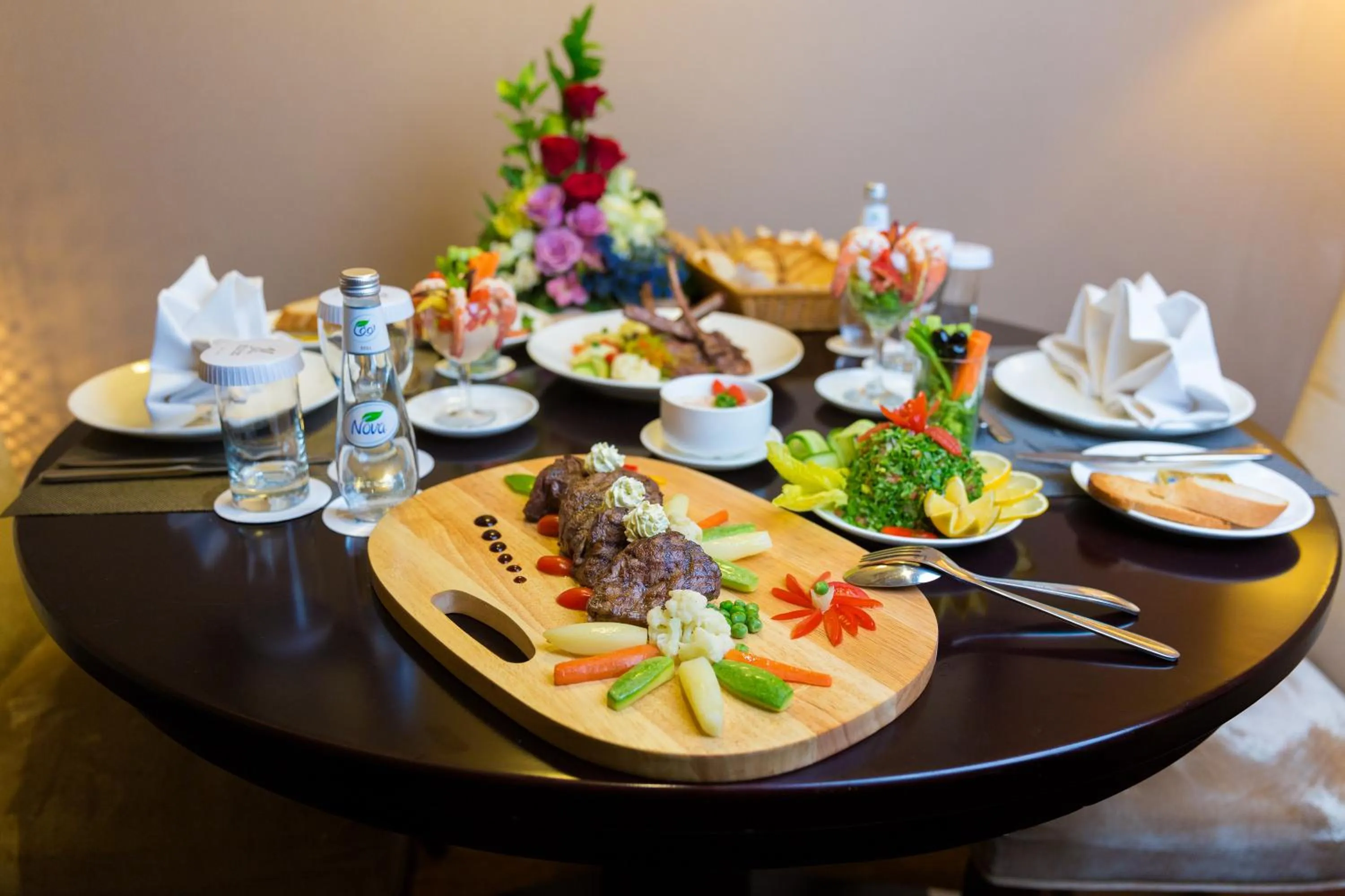 Lunch in Holiday Jazan Hotel