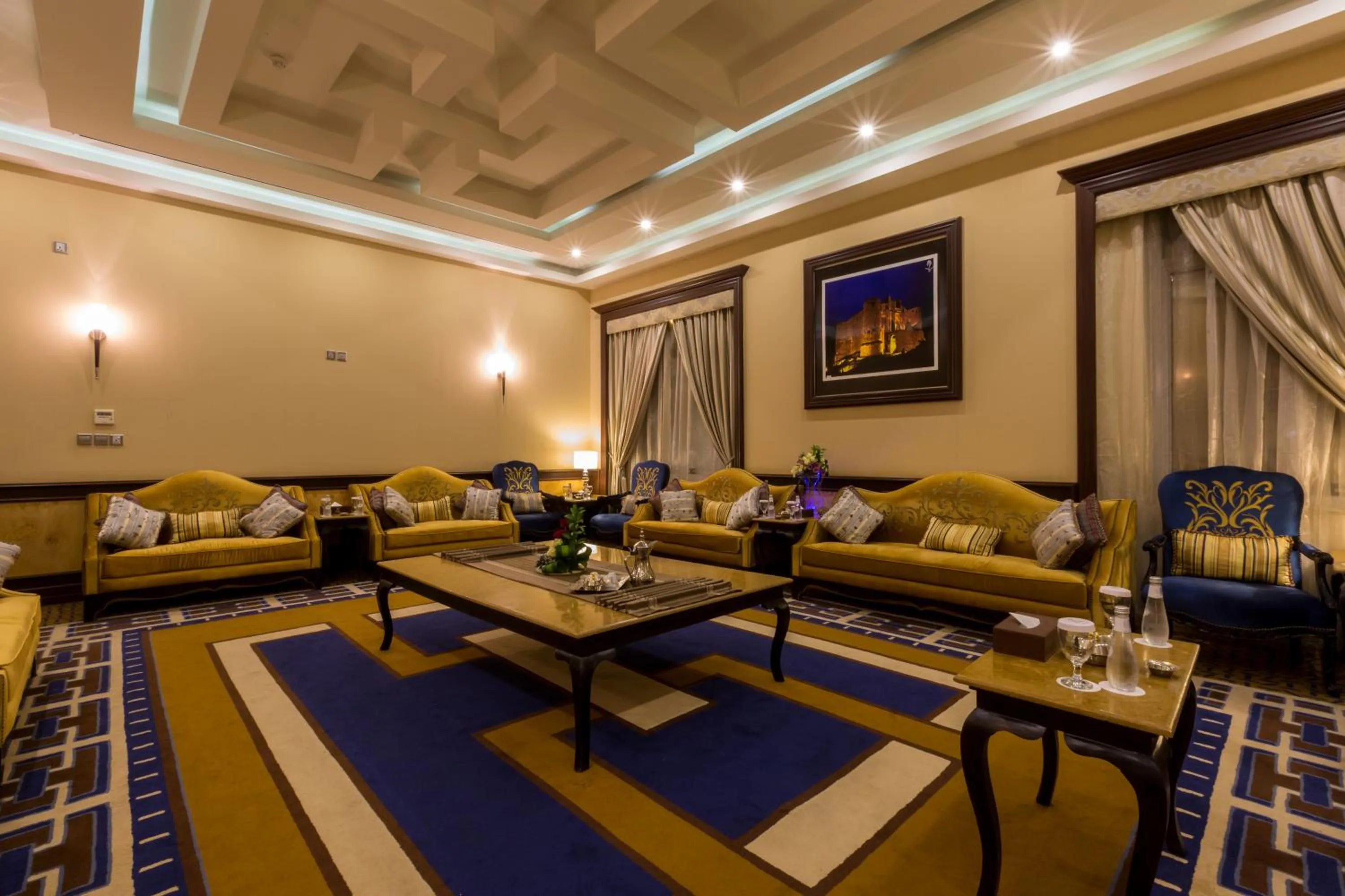Seating area in Holiday Jazan Hotel