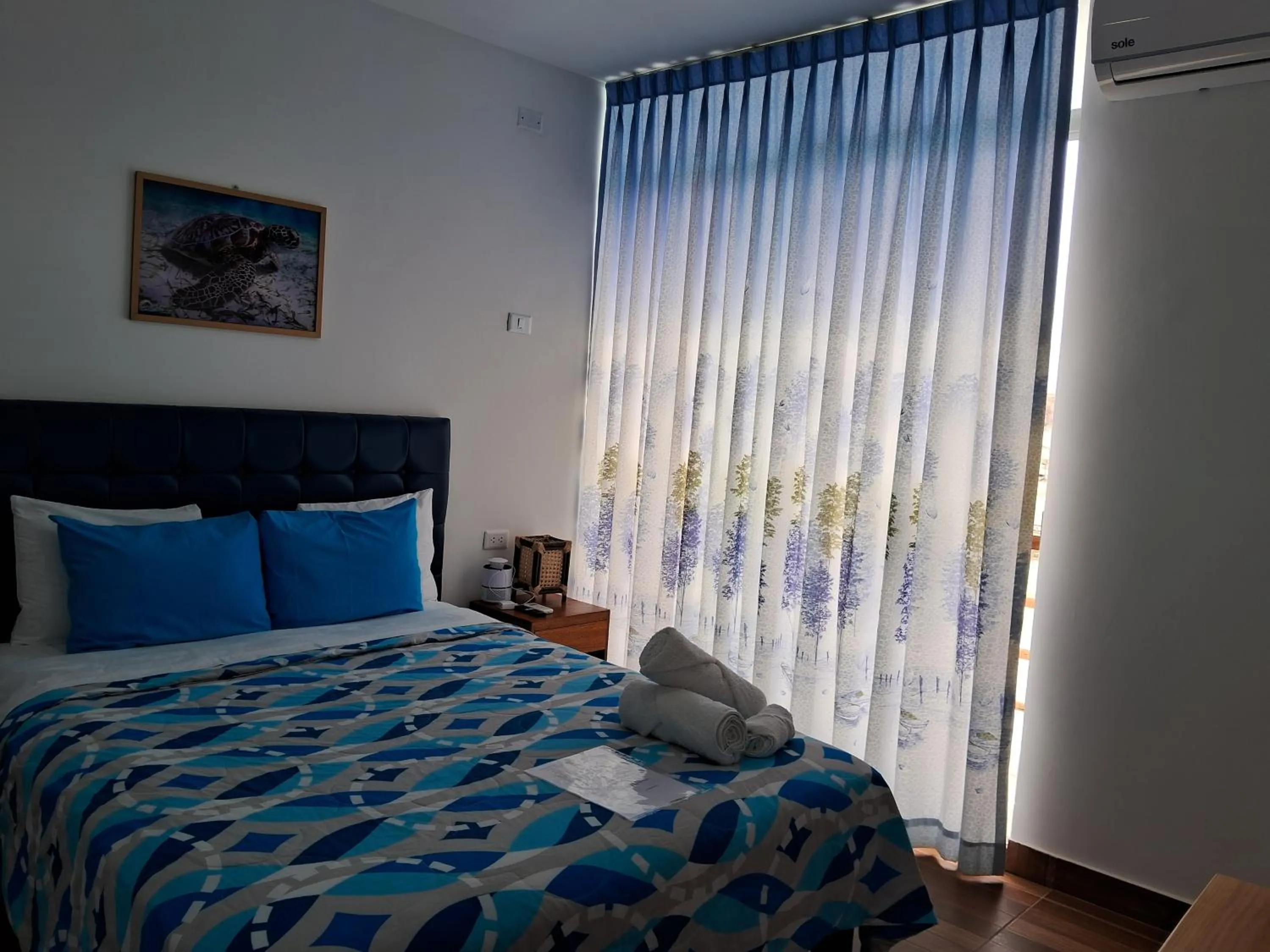 Bed in Las Fragatas Casa Hotel