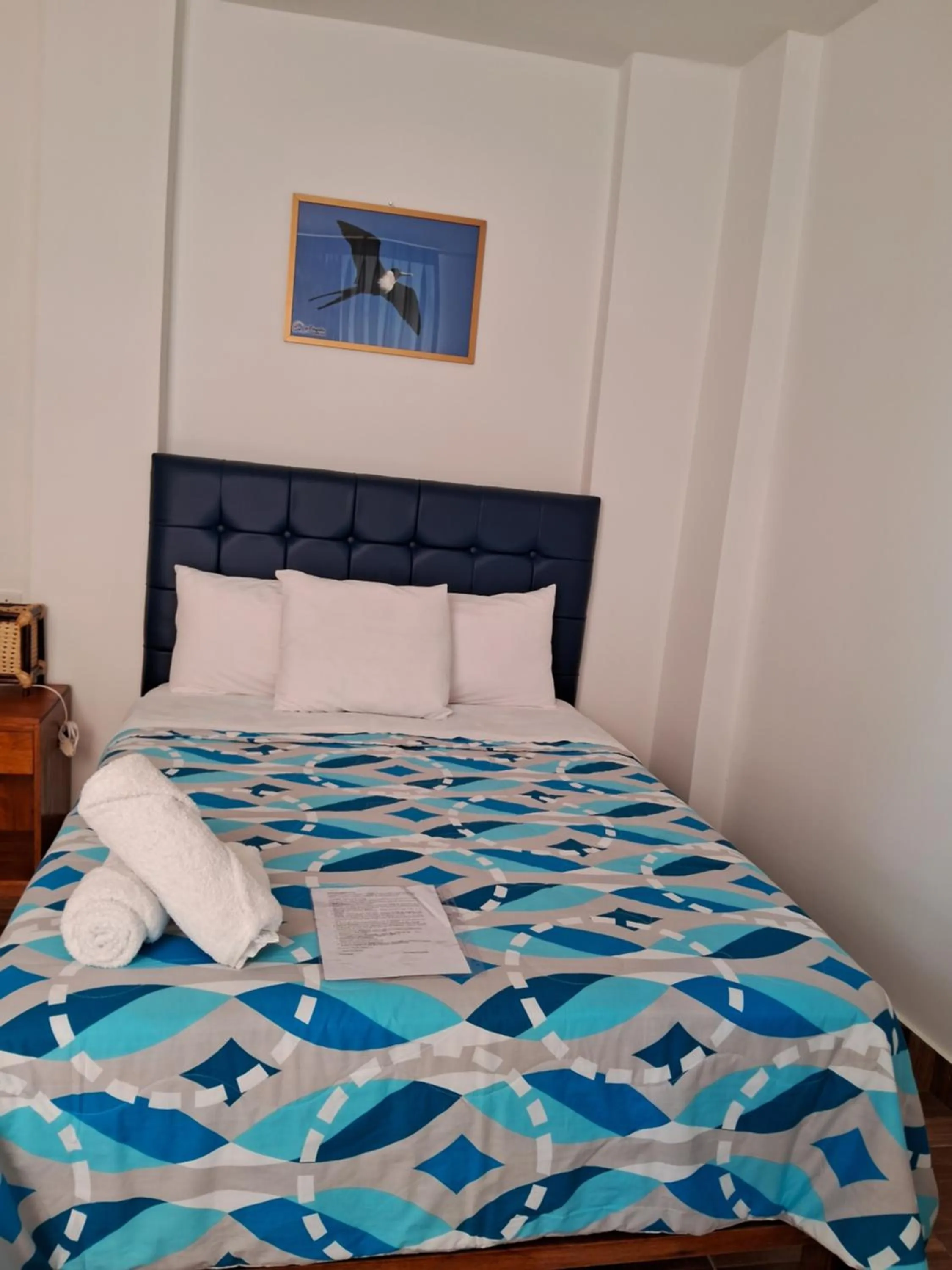 Bed in Las Fragatas Casa Hotel