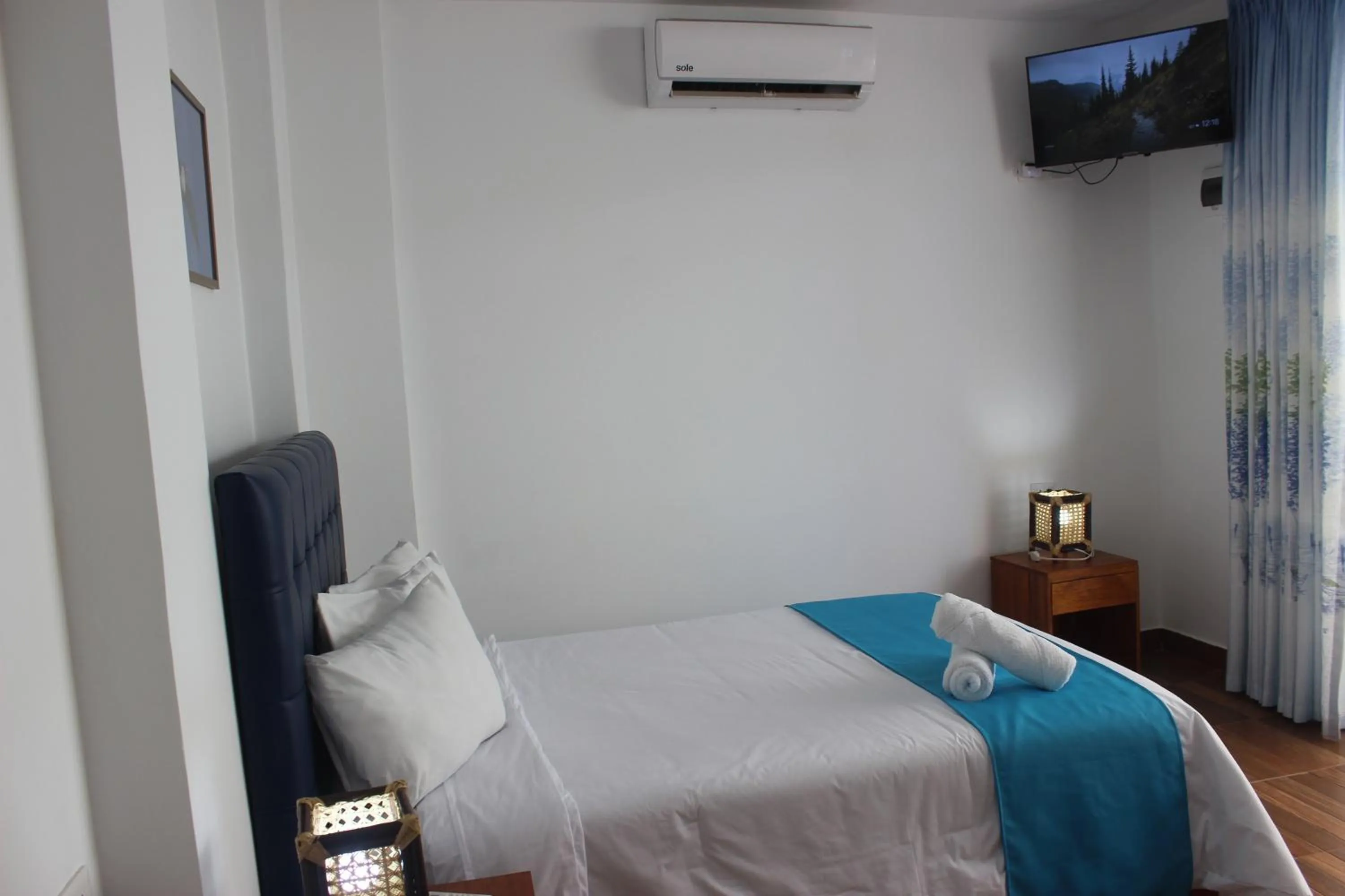 Bed in Las Fragatas Casa Hotel