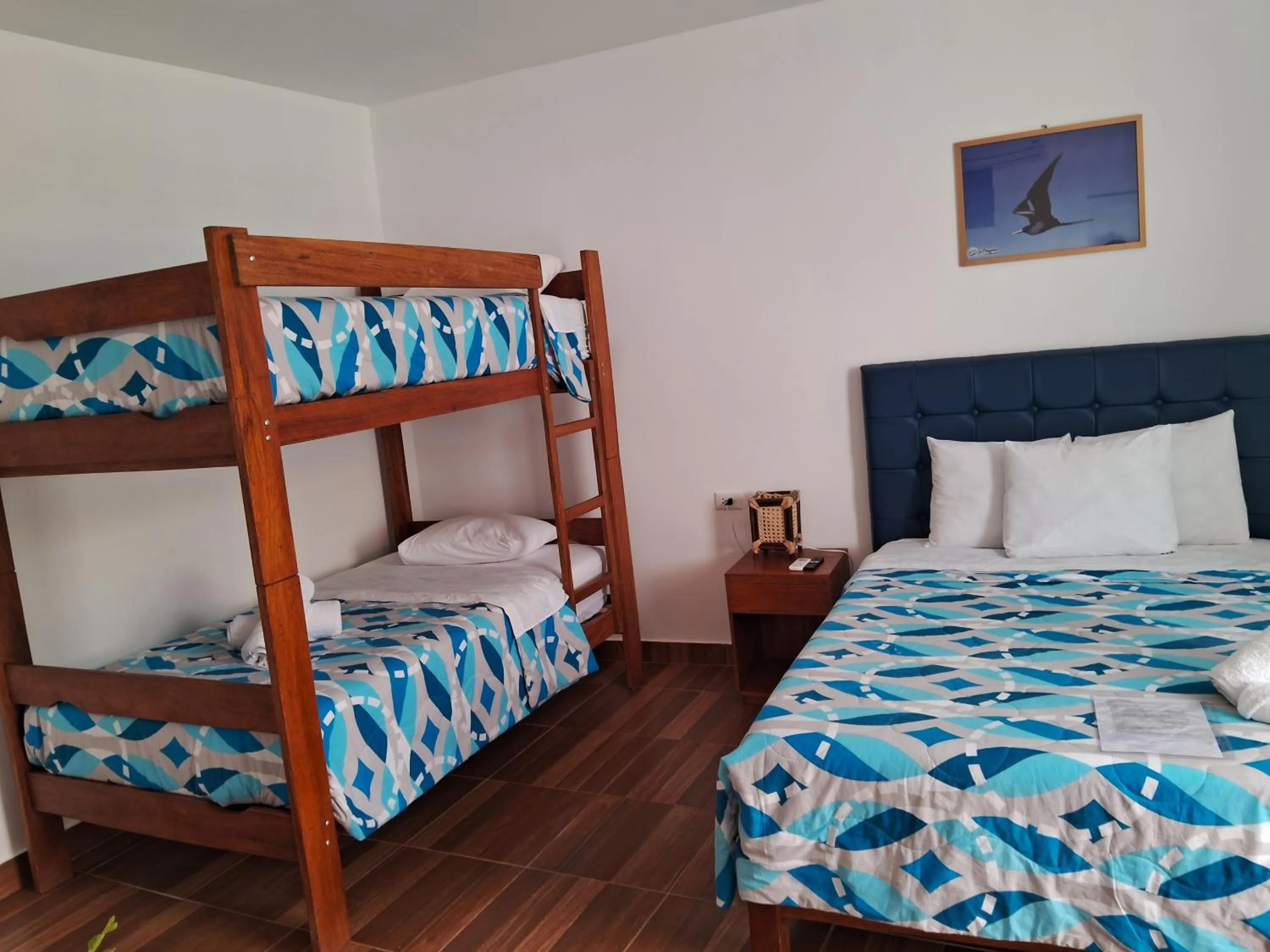 Bed in Las Fragatas Casa Hotel