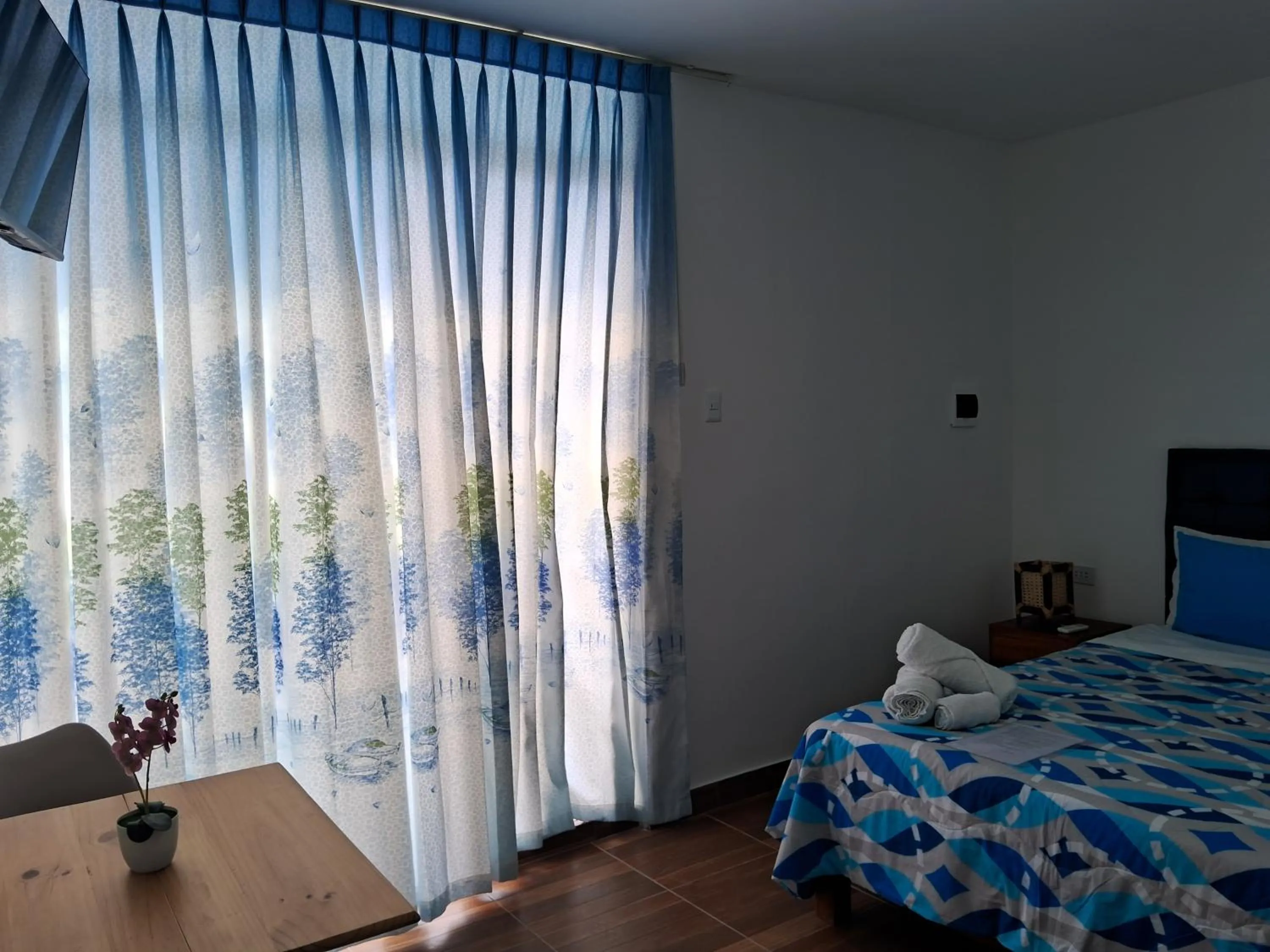 Bed in Las Fragatas Casa Hotel