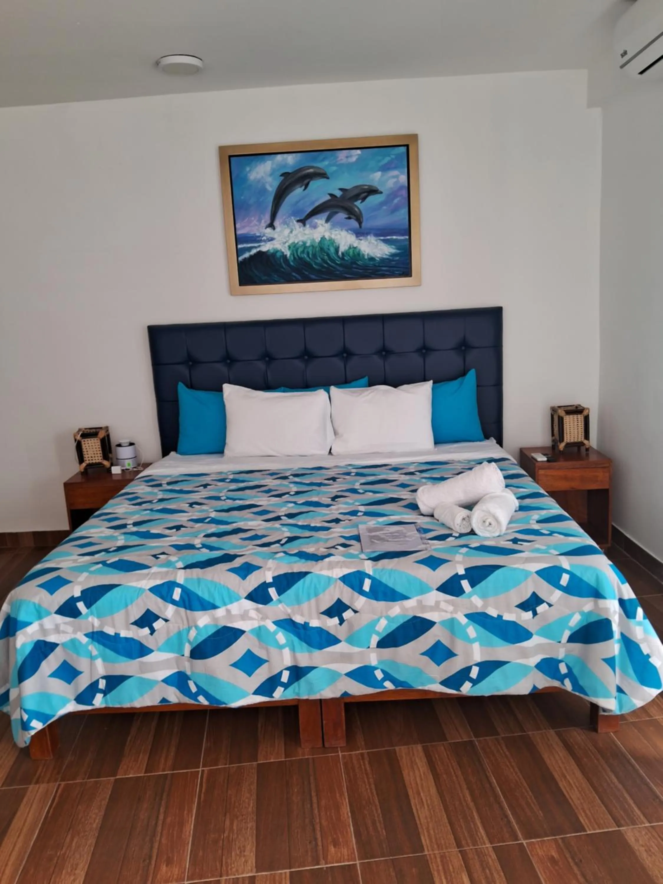 Bed in Las Fragatas Casa Hotel