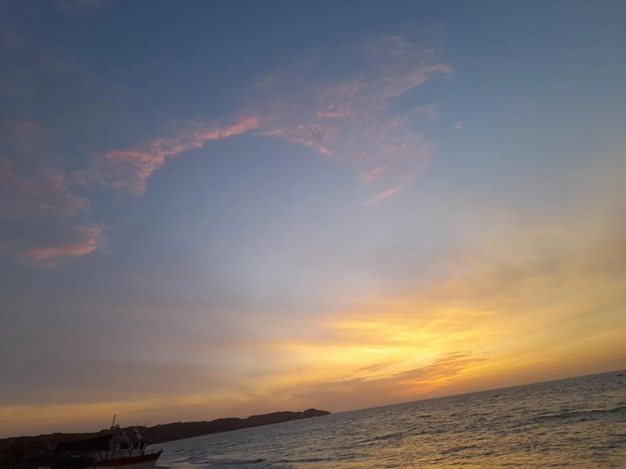 Sunset in Las Fragatas Casa Hotel