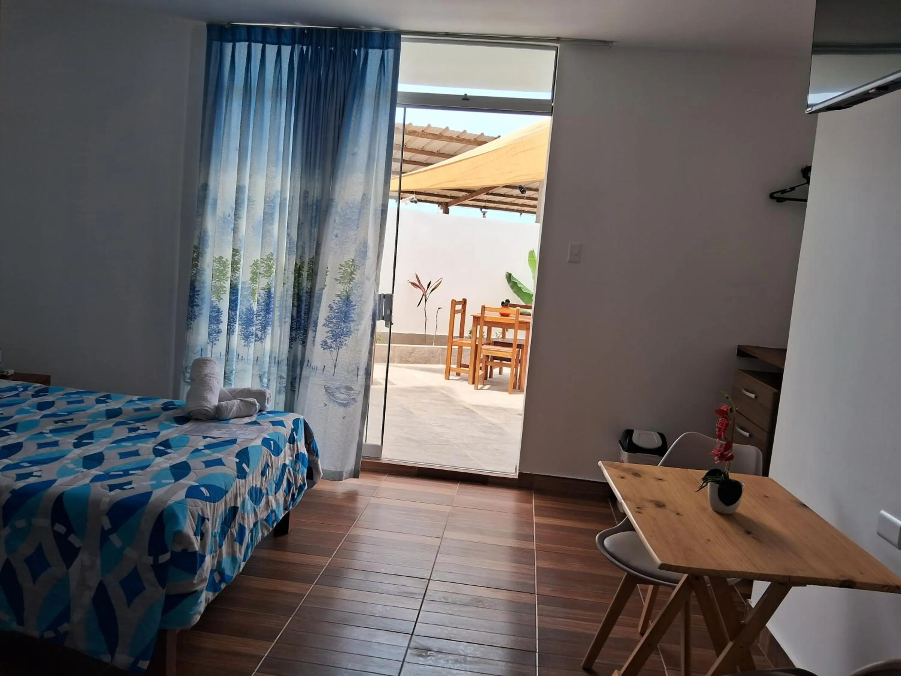 Bed in Las Fragatas Casa Hotel