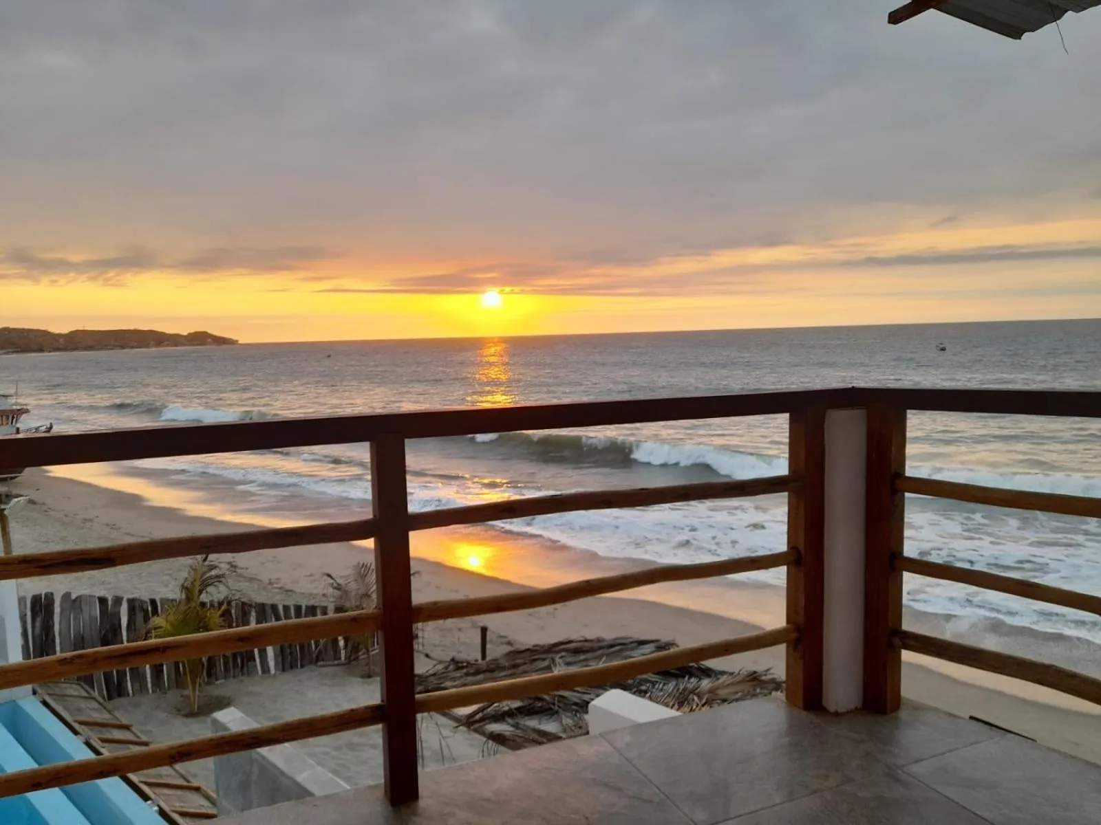 Sunset in Las Fragatas Casa Hotel