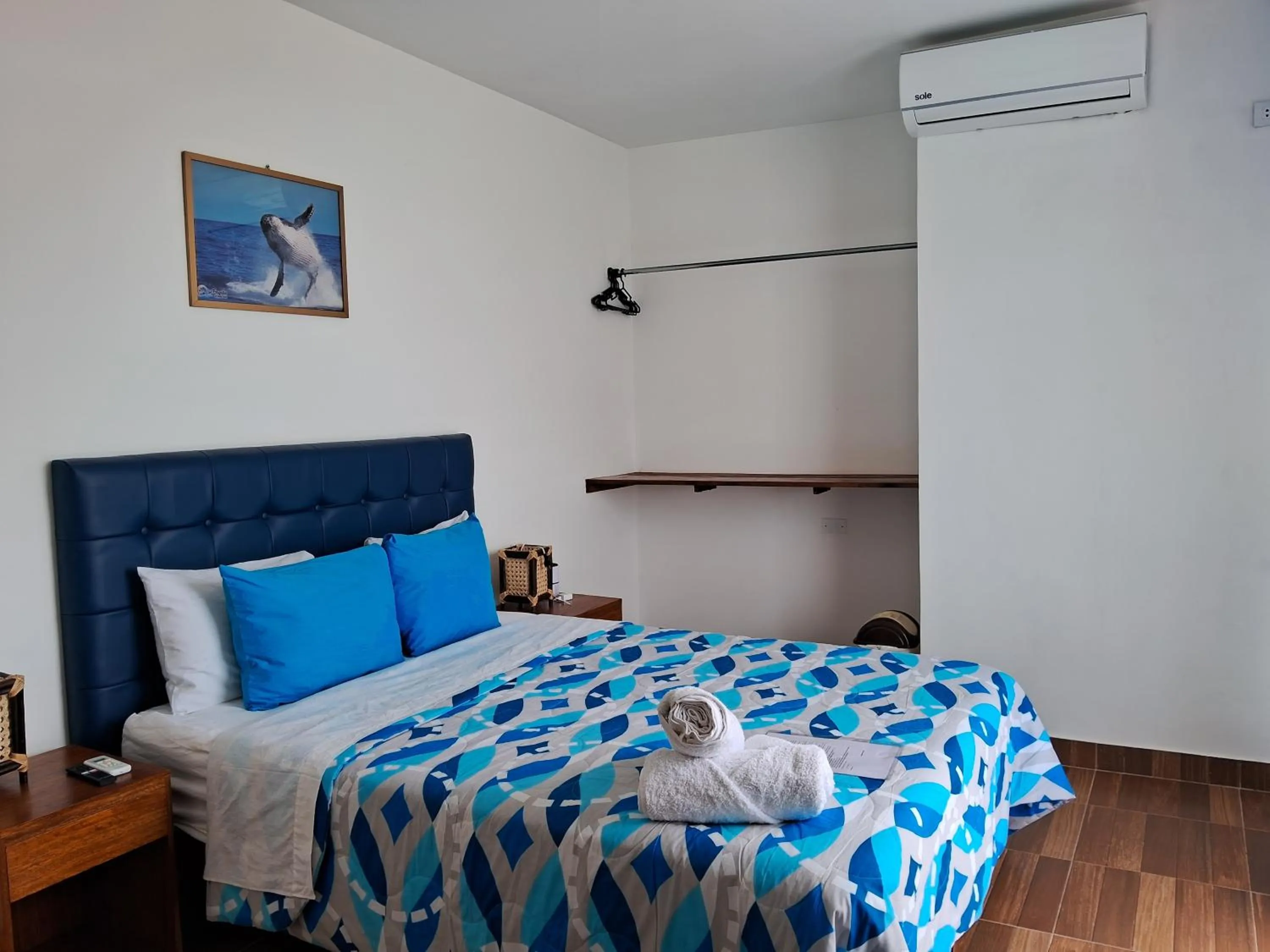 Bed in Las Fragatas Casa Hotel