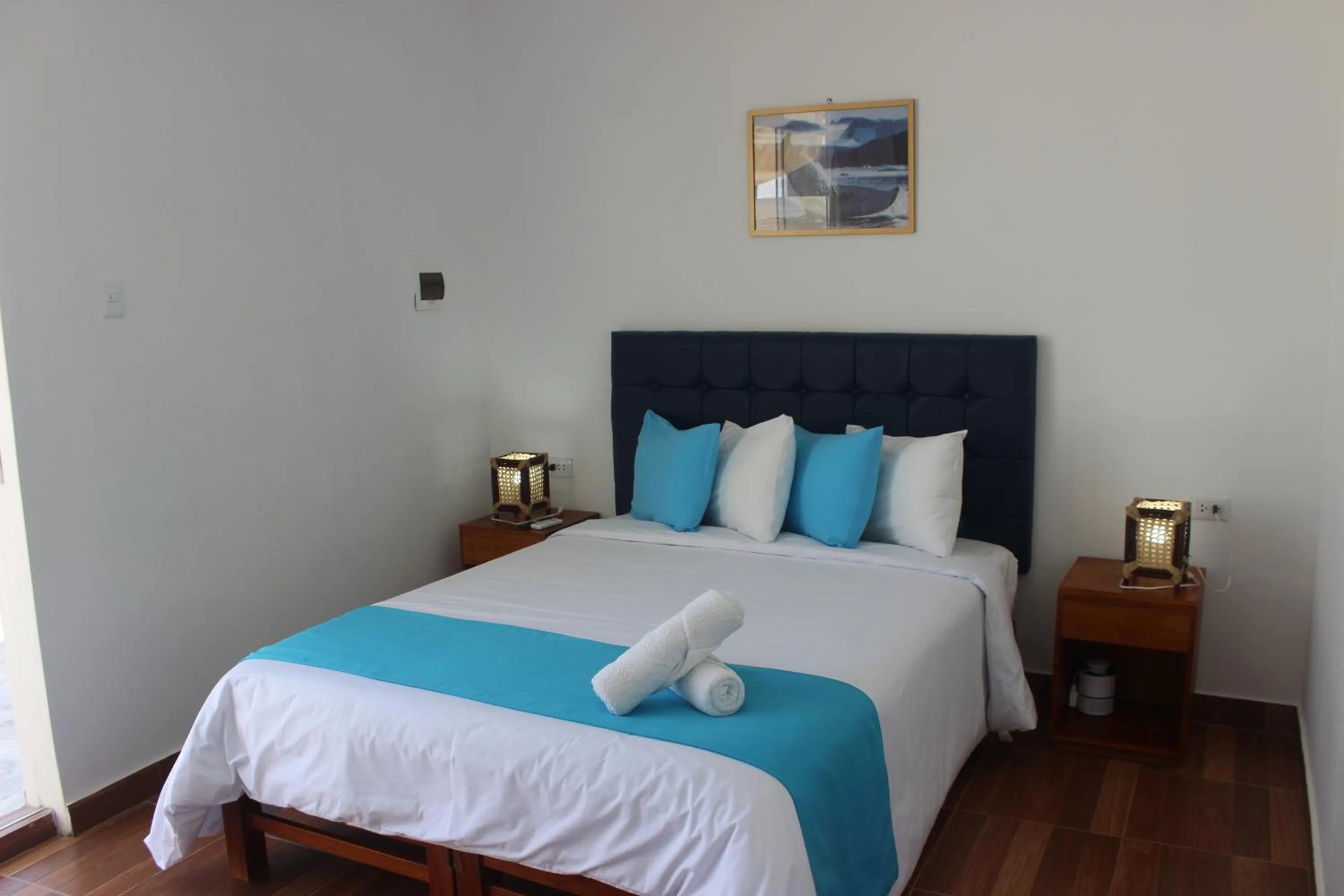 Bed in Las Fragatas Casa Hotel