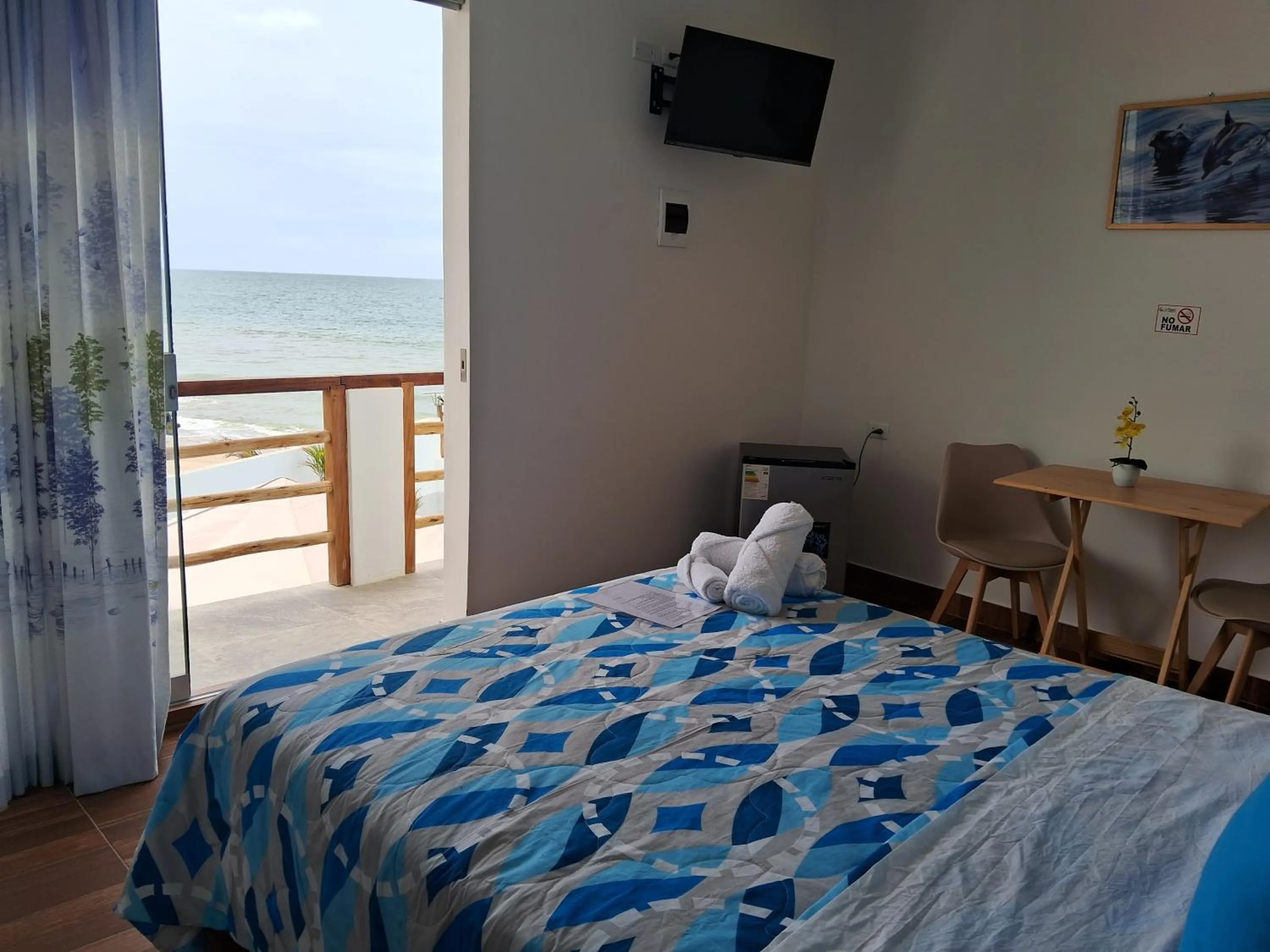 Bed in Las Fragatas Casa Hotel