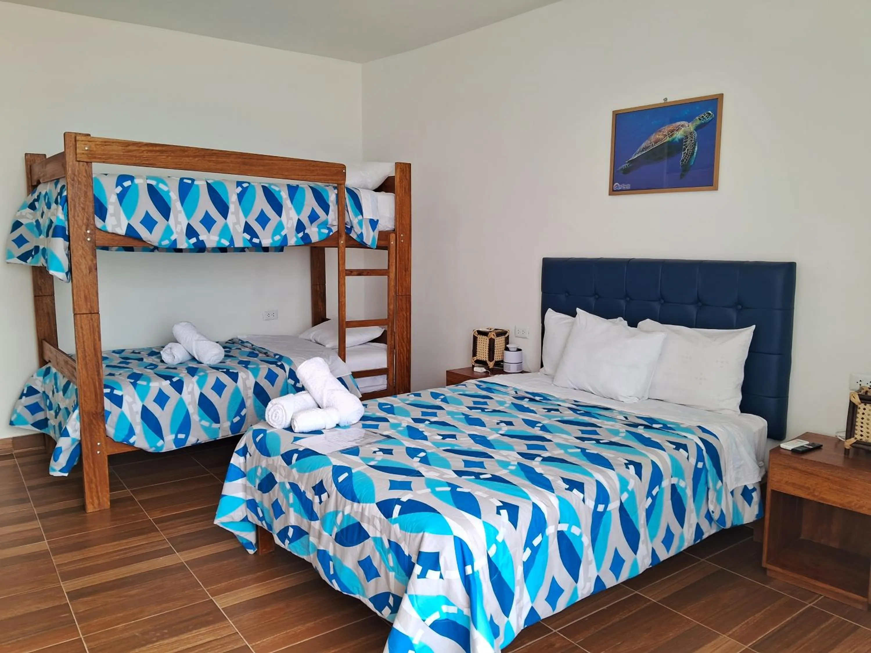 Bed in Las Fragatas Casa Hotel