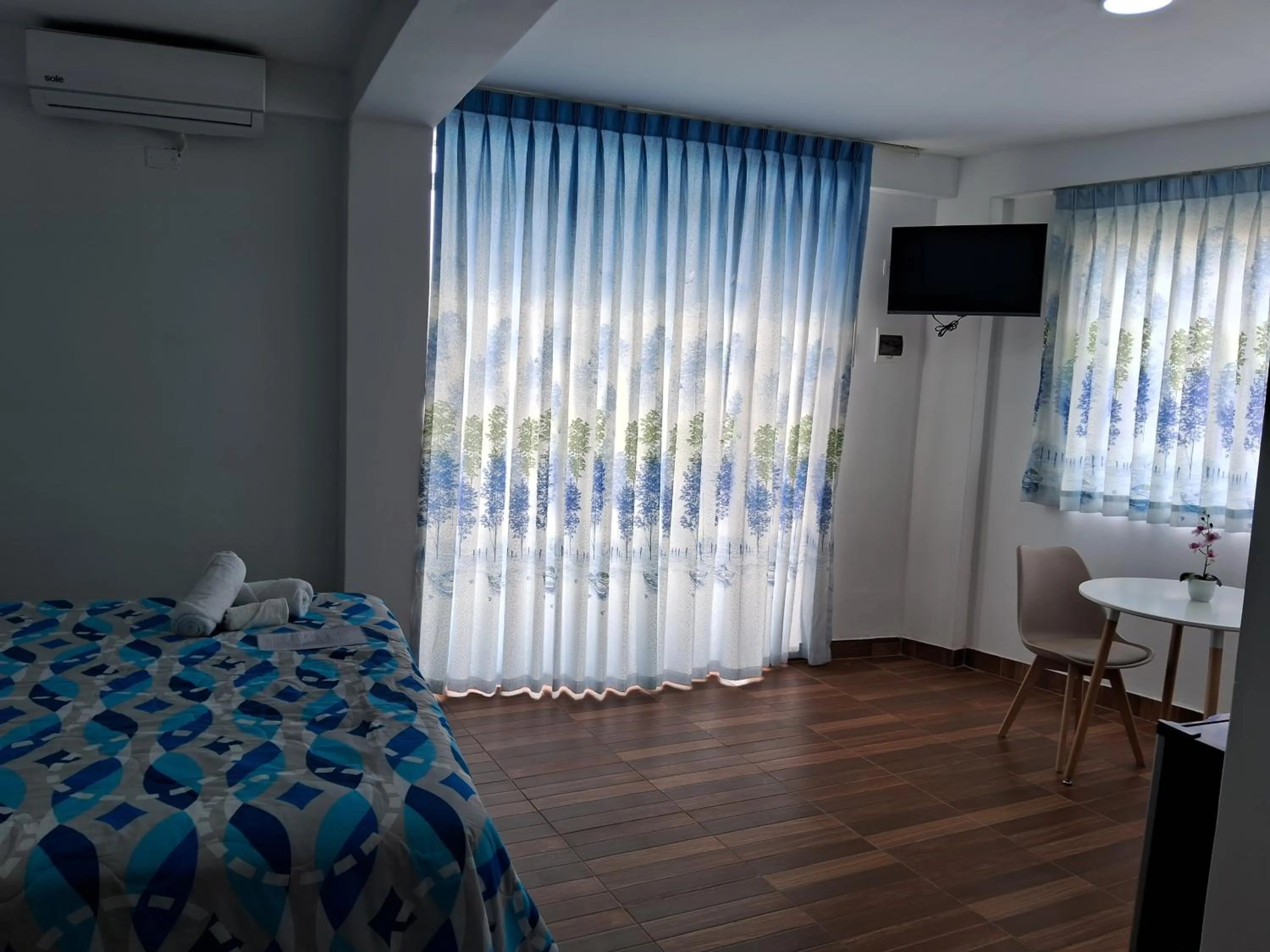 Bed in Las Fragatas Casa Hotel