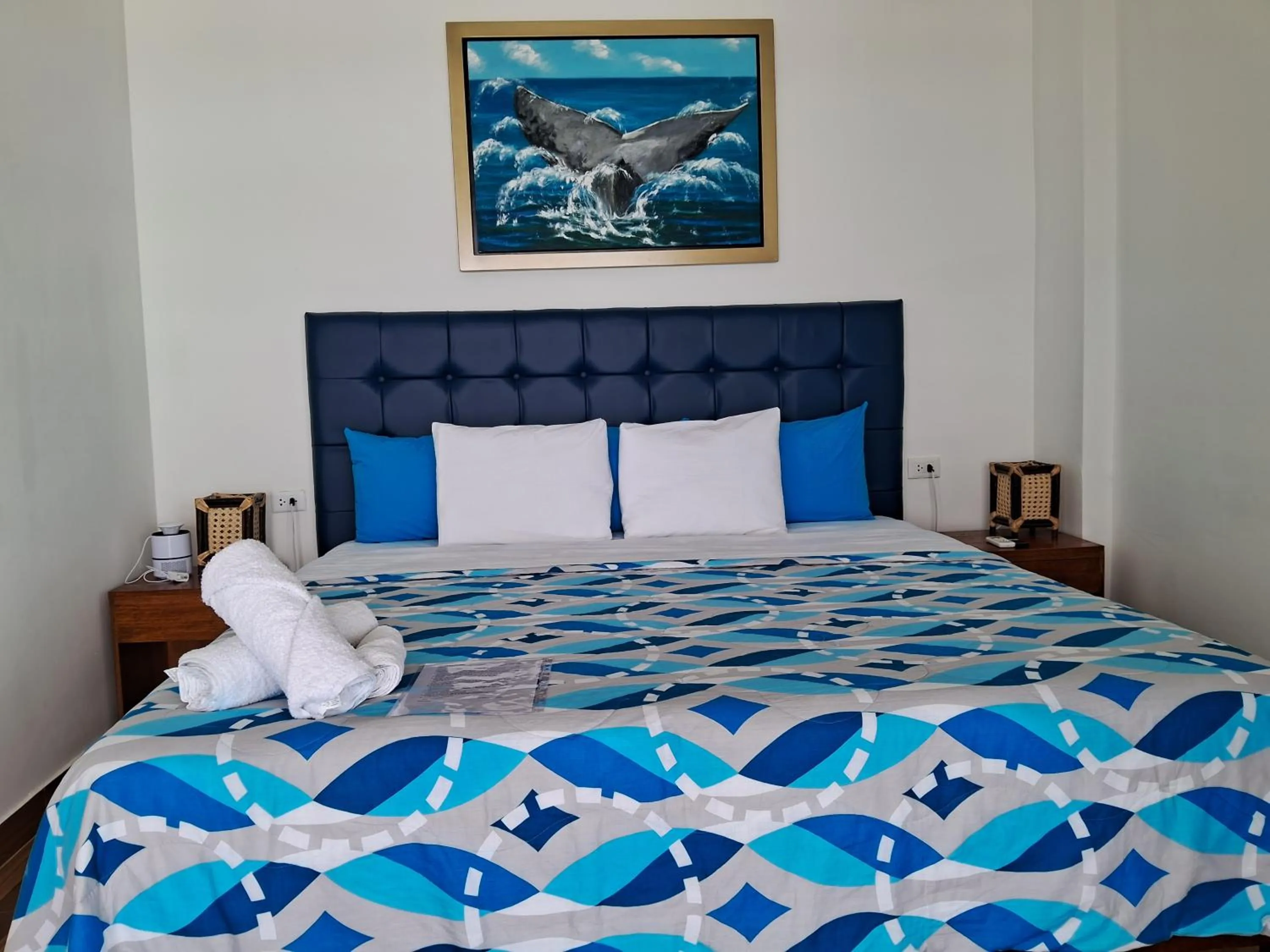 Bed in Las Fragatas Casa Hotel