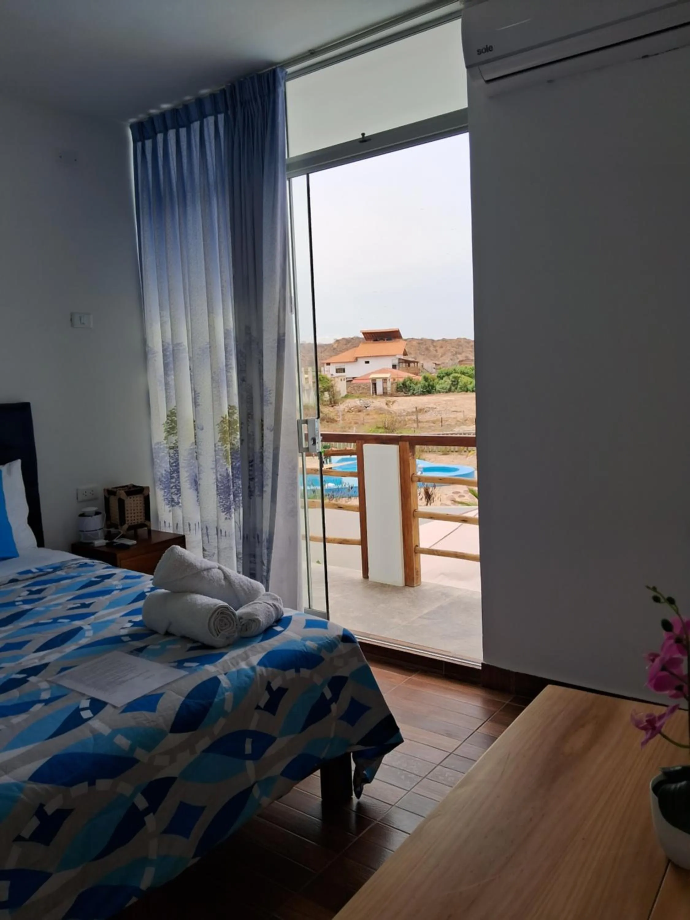 Bed in Las Fragatas Casa Hotel