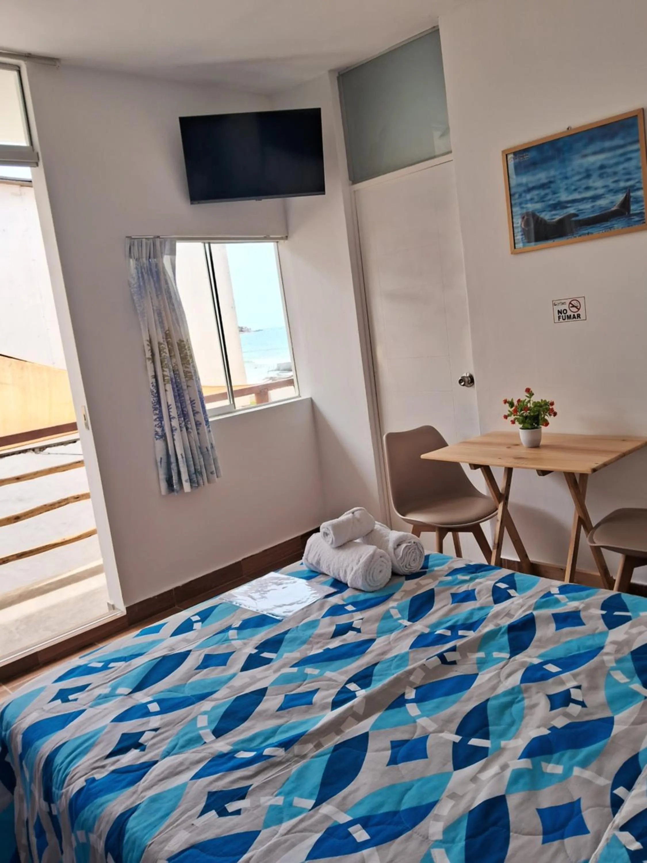 Bed in Las Fragatas Casa Hotel