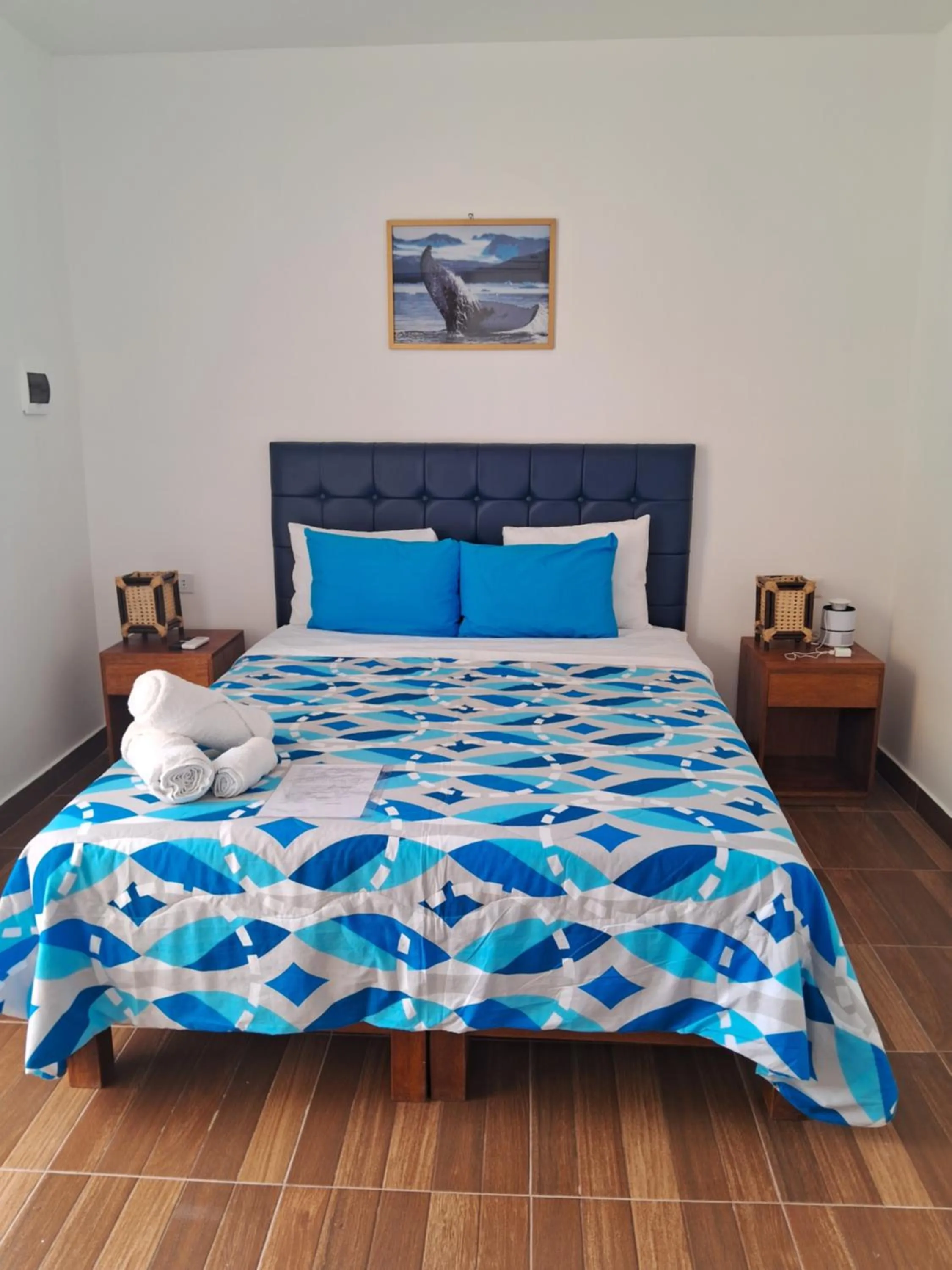 Bed in Las Fragatas Casa Hotel