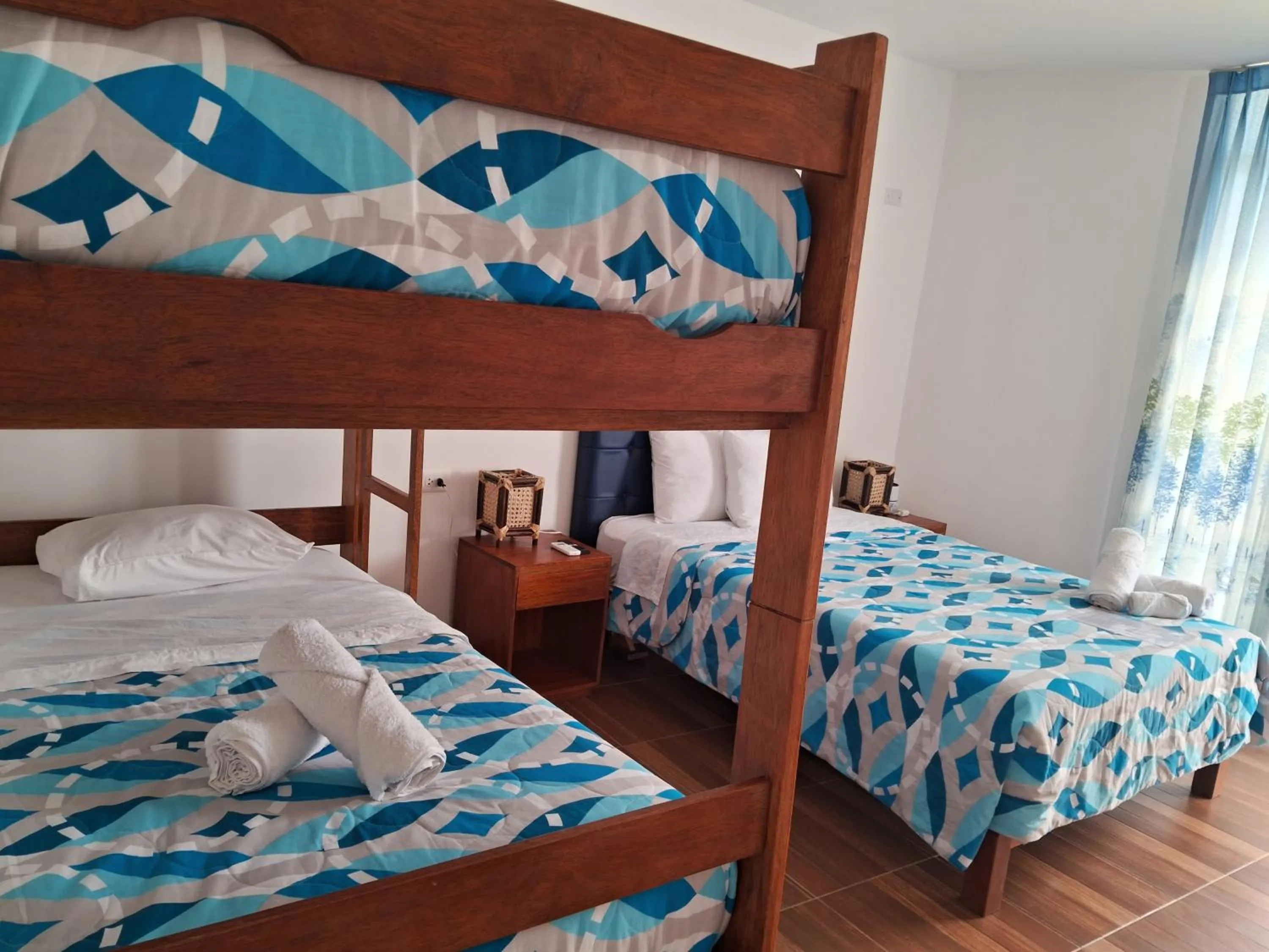 Bed in Las Fragatas Casa Hotel