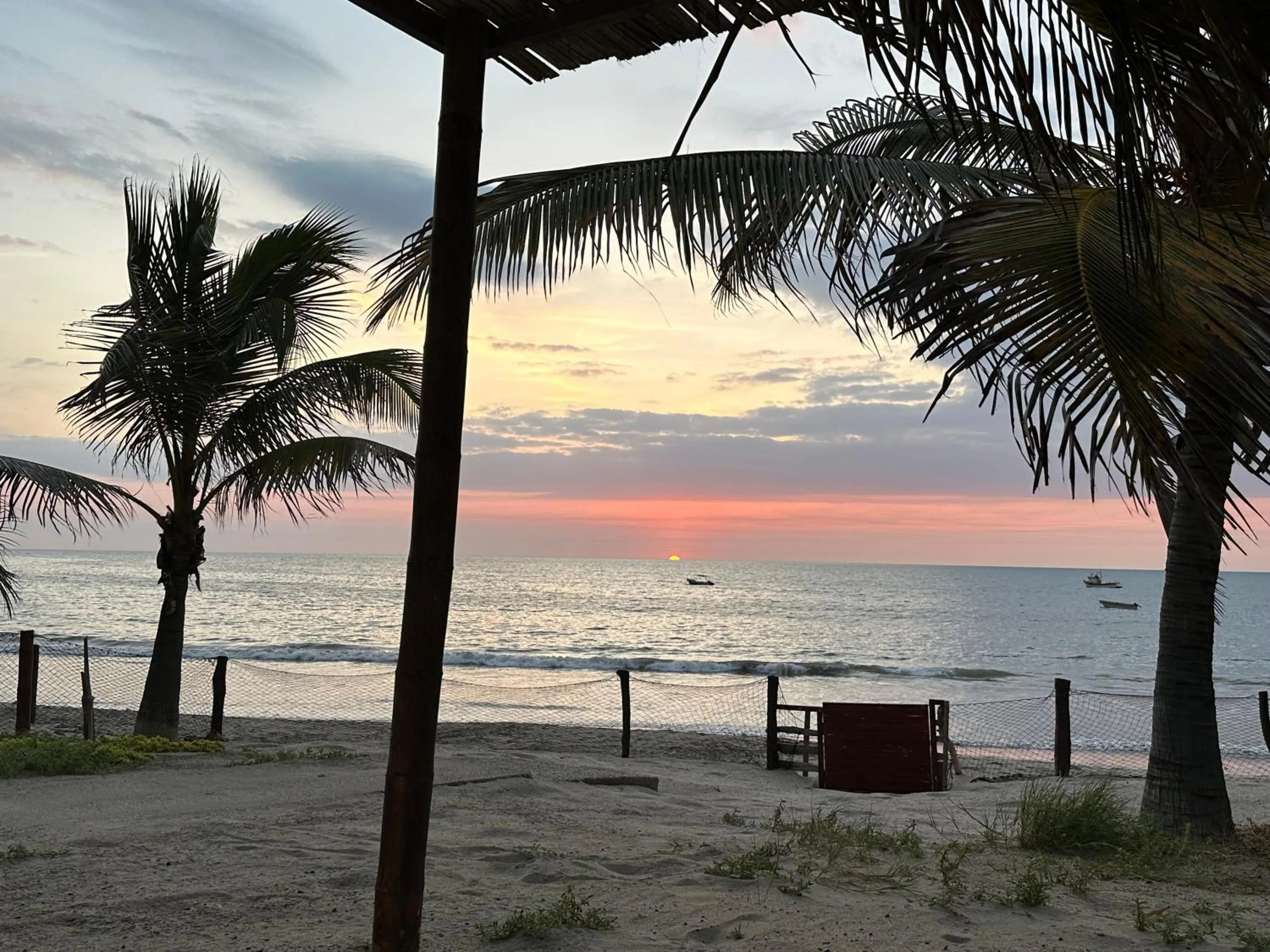 Sunset in Las Fragatas Casa Hotel