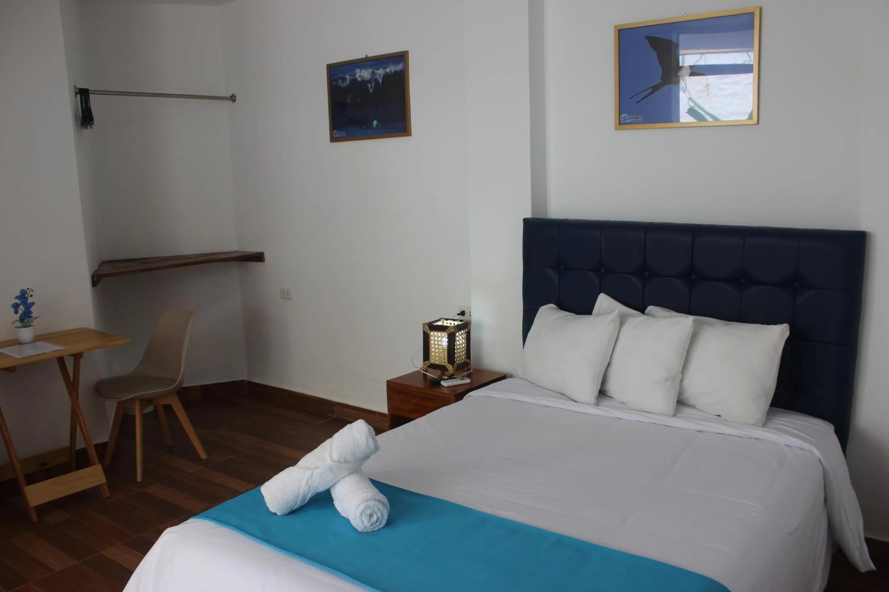 Bed in Las Fragatas Casa Hotel