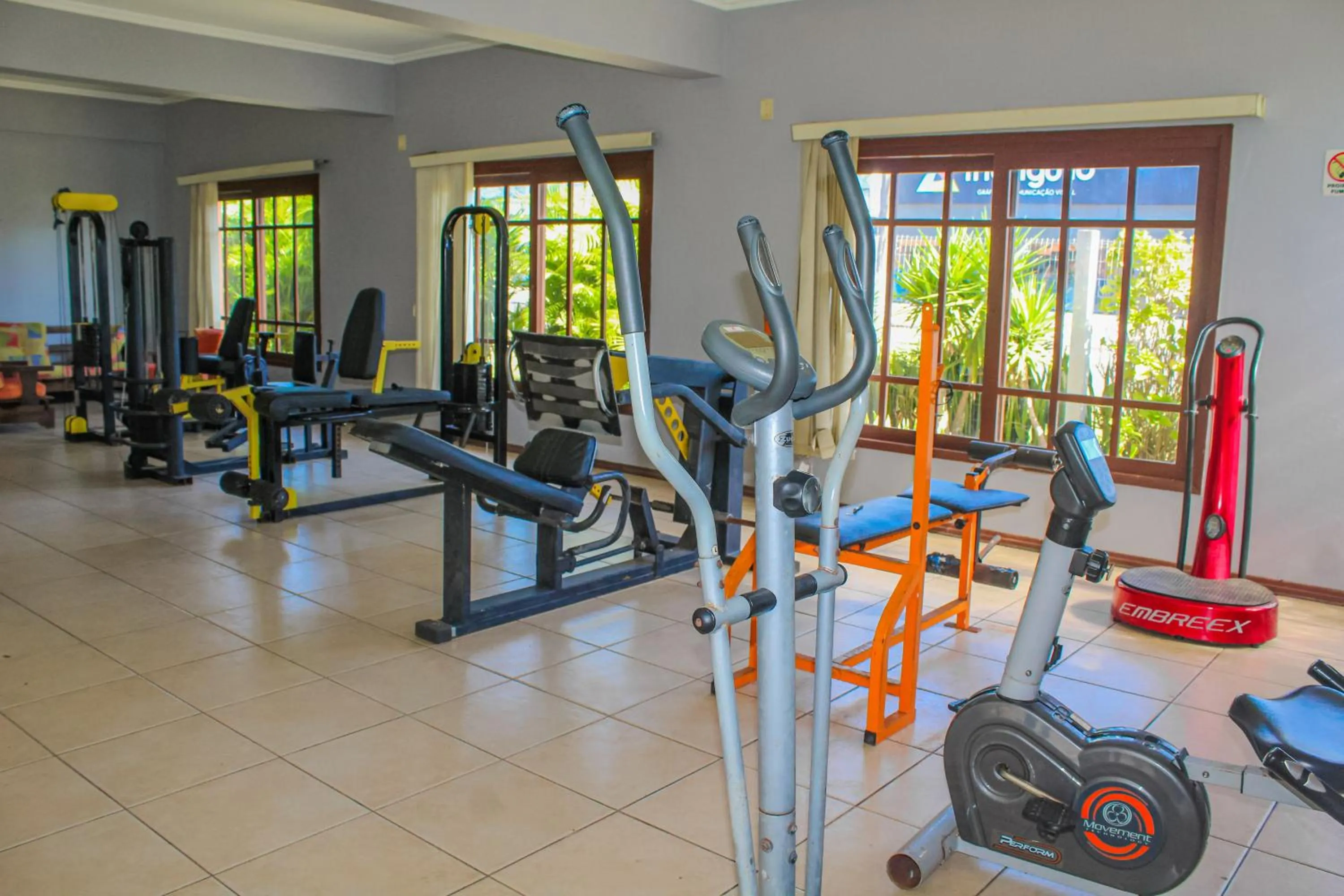 Fitness centre/facilities in Serramar Apart Hotel