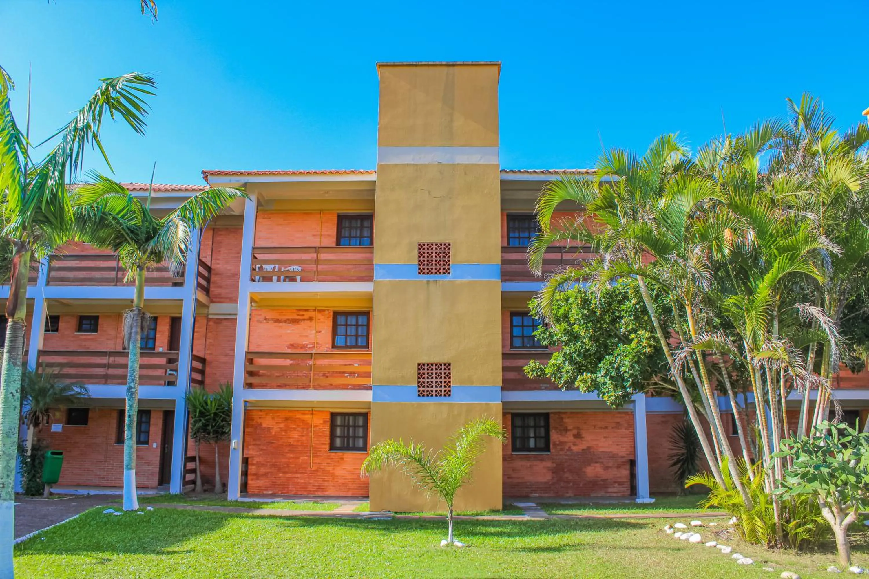 Property building in Serramar Apart Hotel