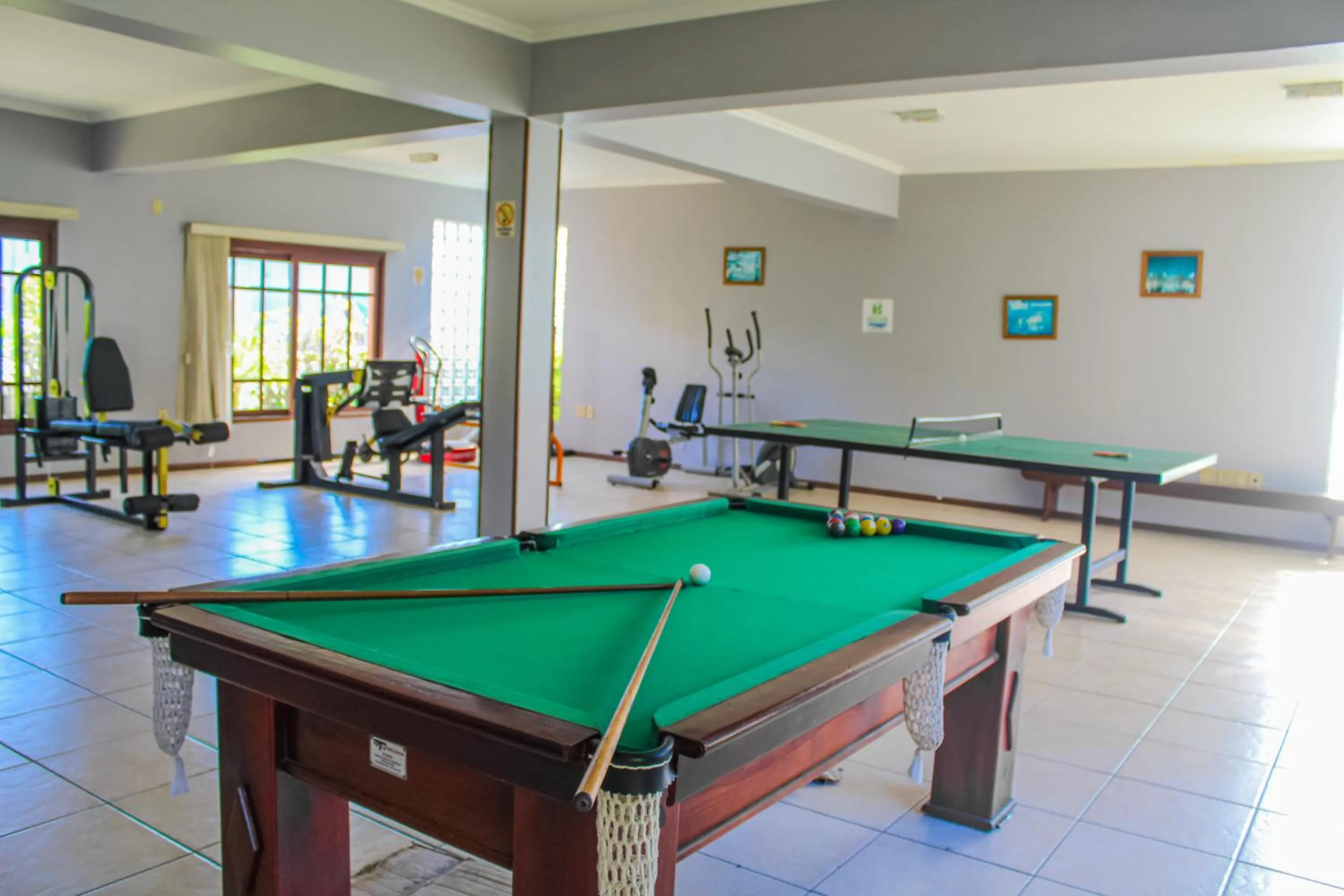 Game Room in Serramar Apart Hotel