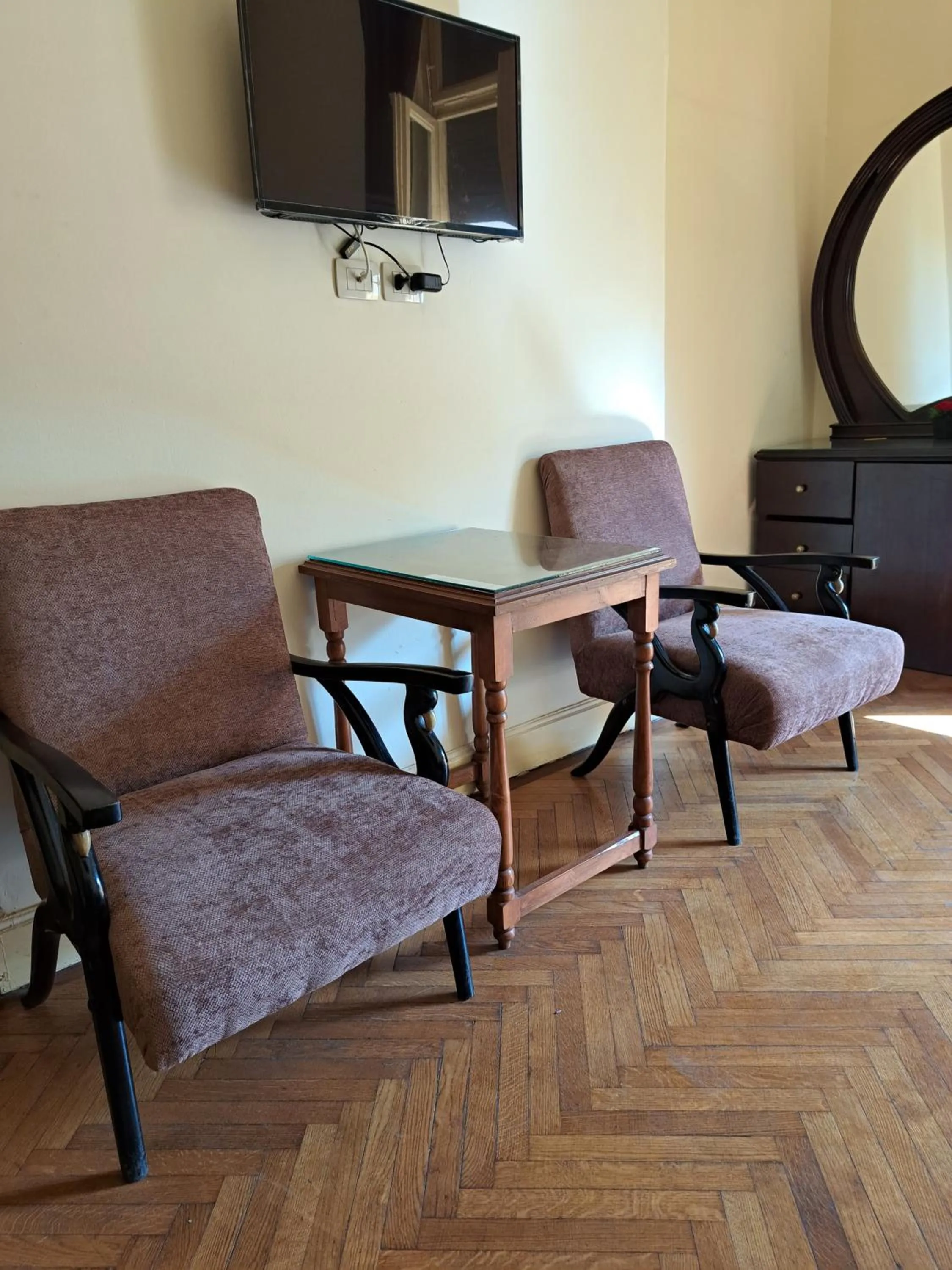 Seating area in Philo Hotel