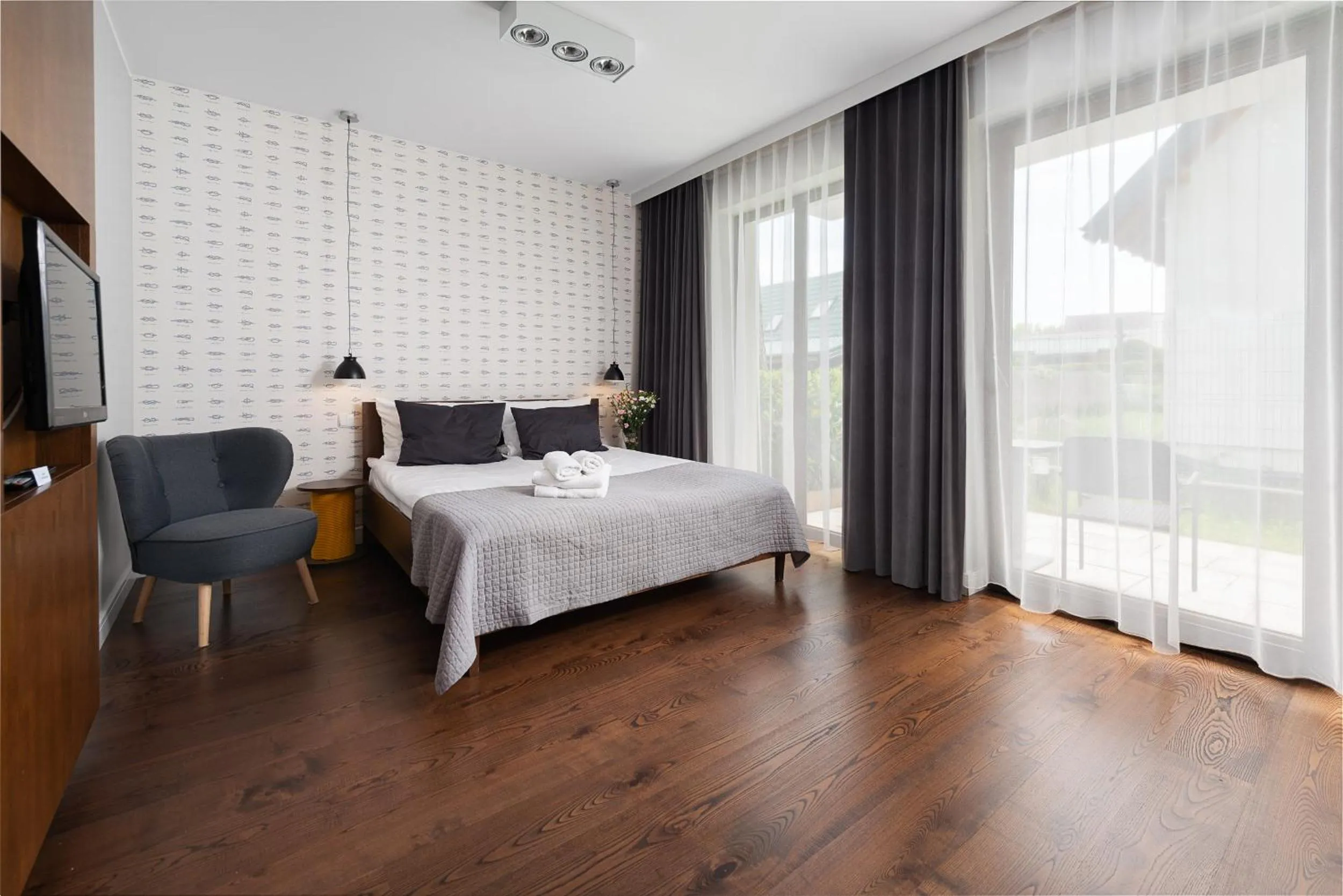 Photo of the whole room, Bed in Apartamenty Paliki