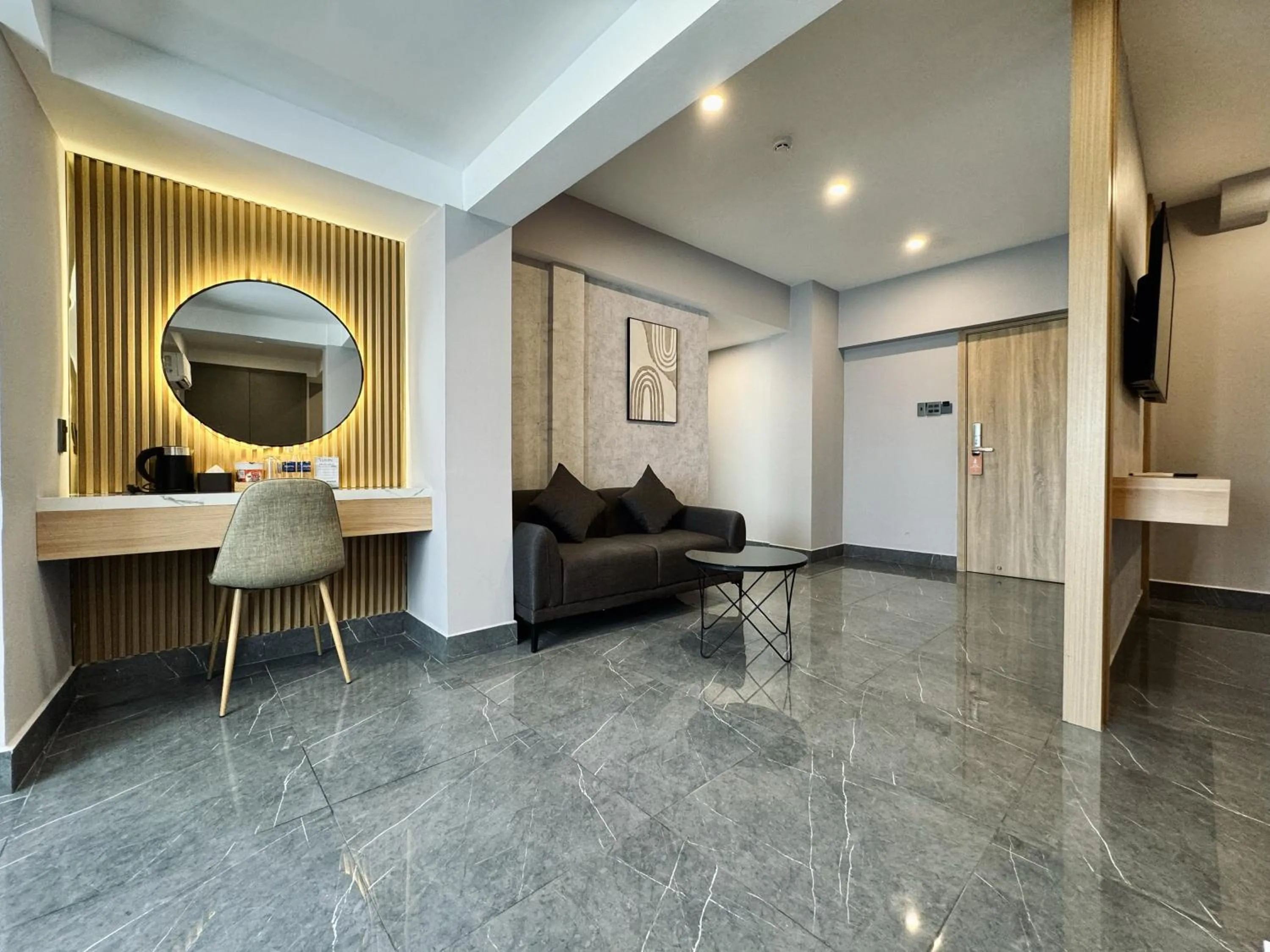 Living room in LION 9 HOTEL