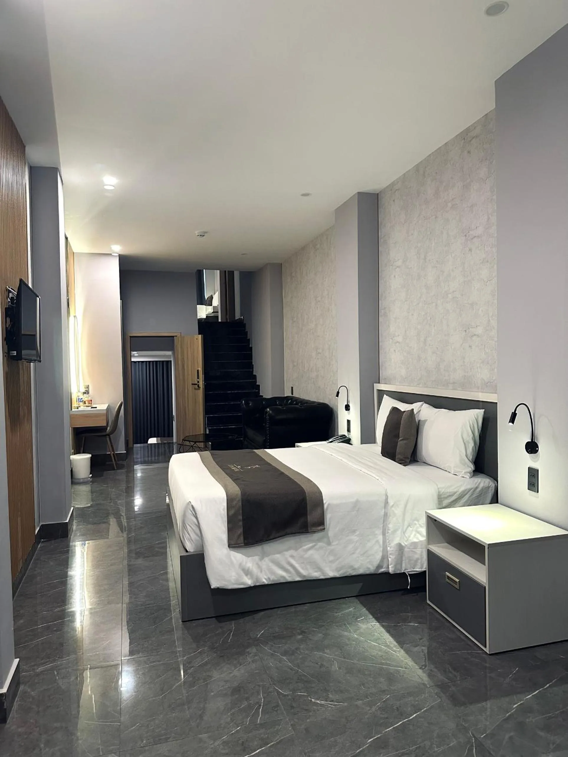 Bedroom, Bed in LION 9 HOTEL