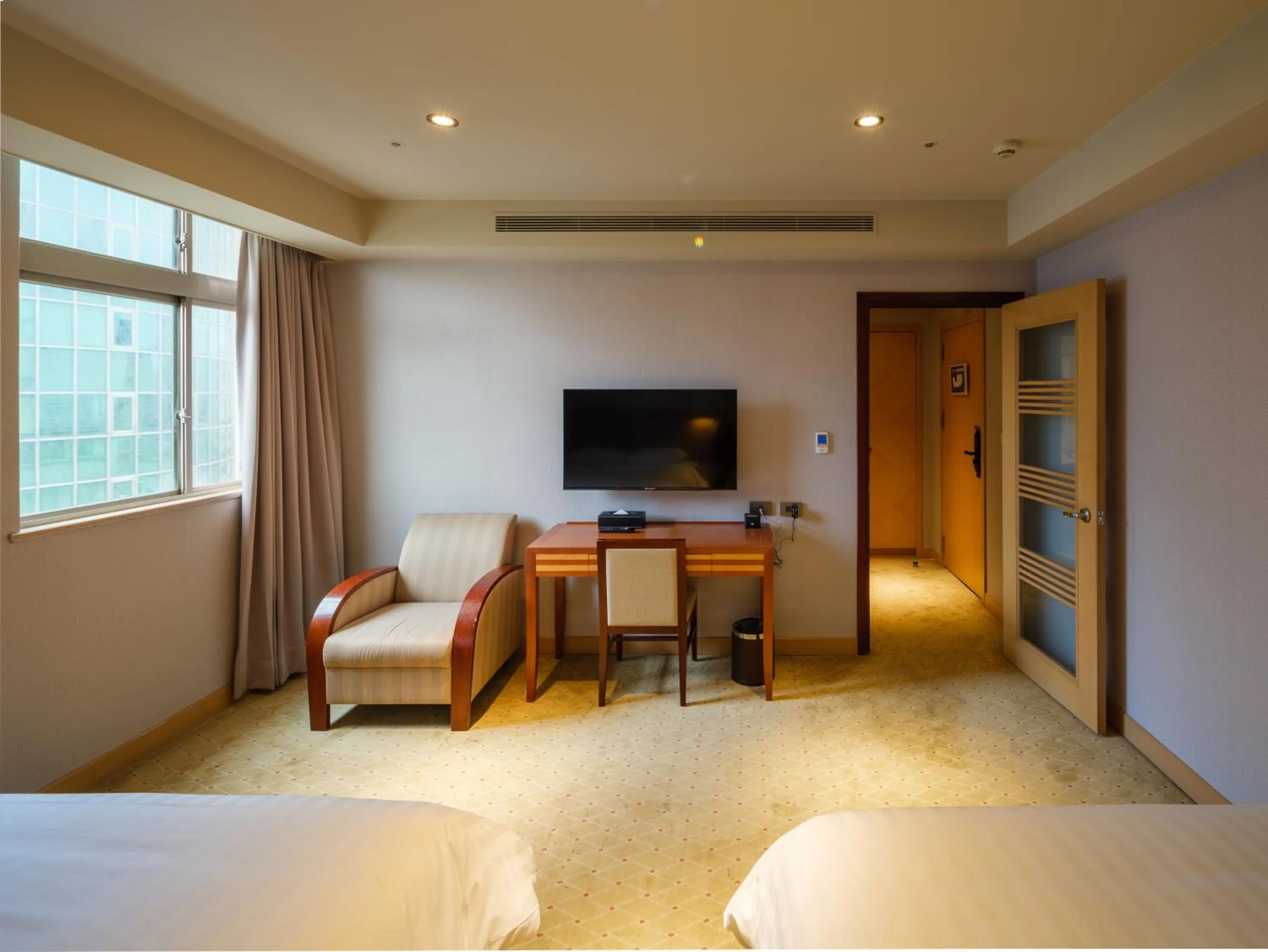 TV and multimedia, Bed in Rich & Free Hotel - Fuzhong 富逸旅趣-板橋府中館