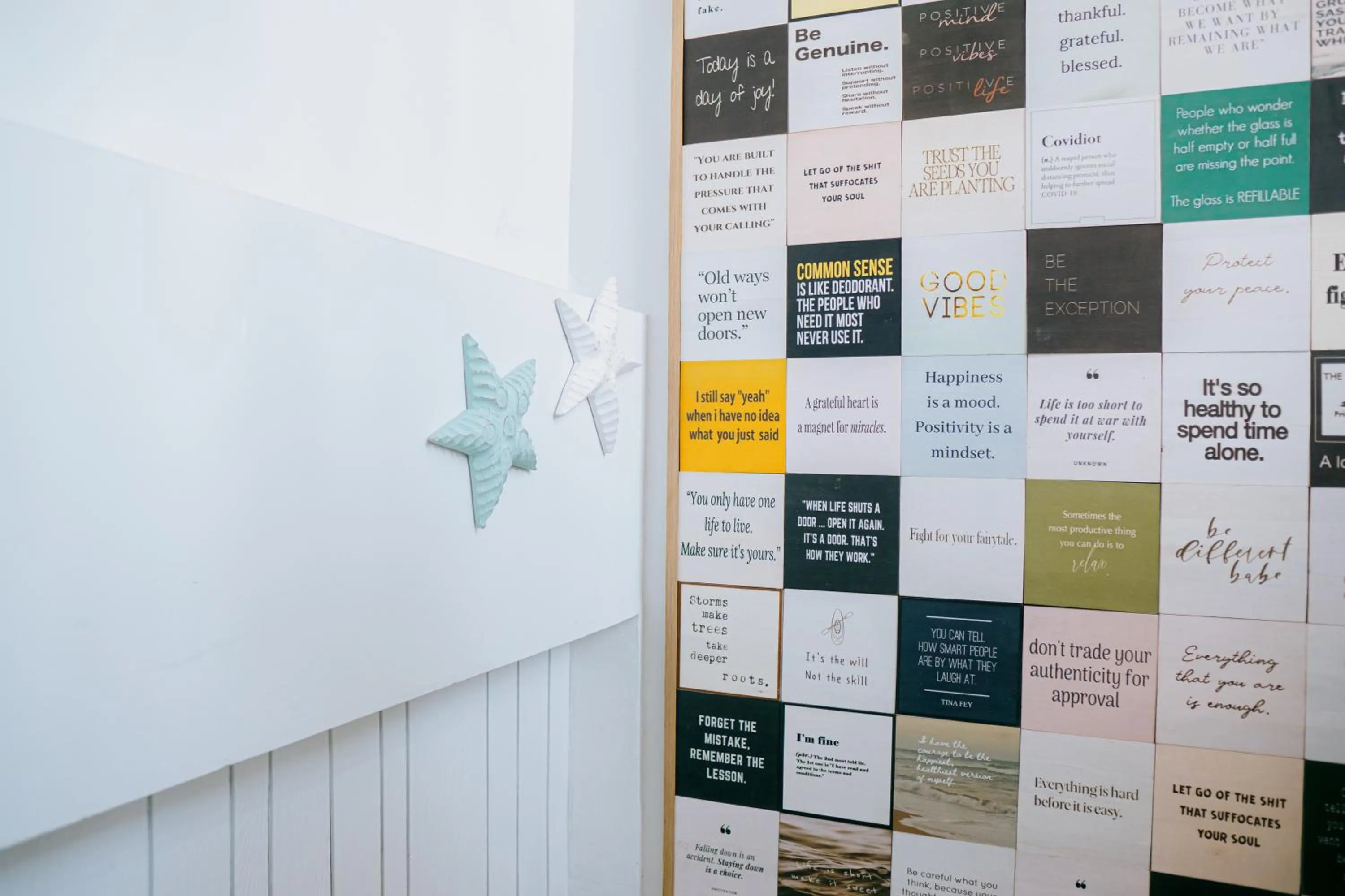 Text overlay in Casa Amarta Boutique Lofts & Detox