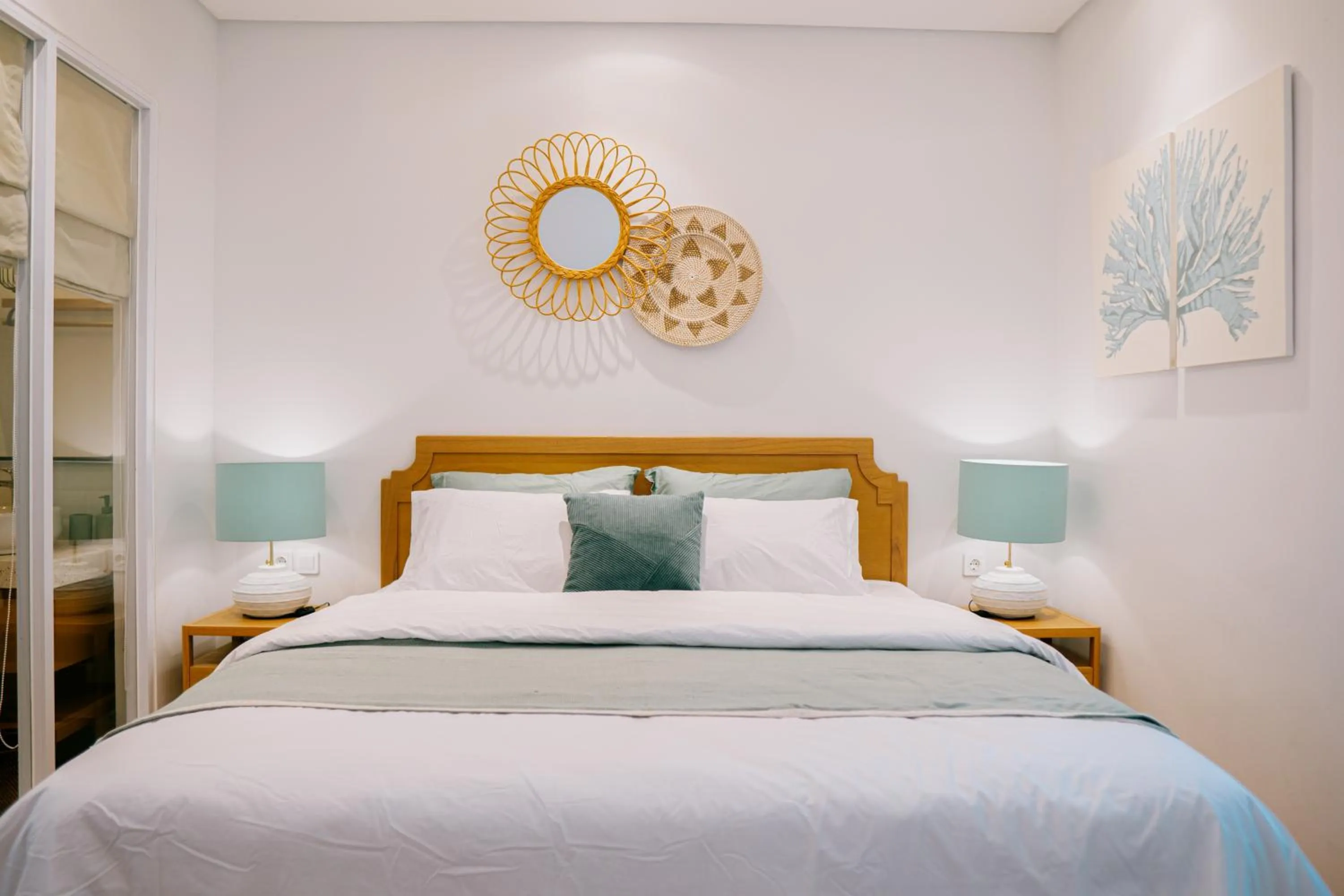 Bed in Casa Amarta Boutique Lofts & Detox