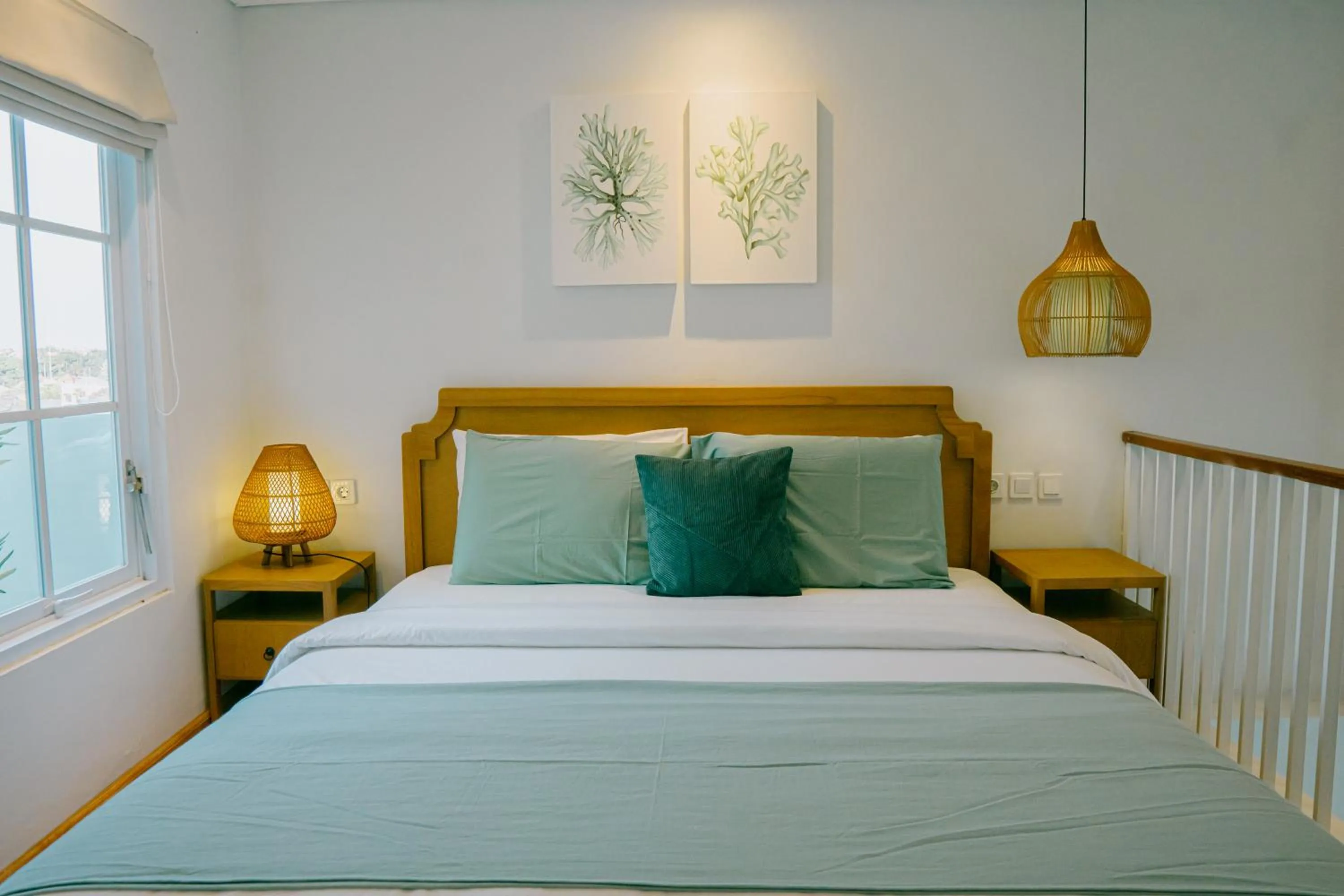 Bed in Casa Amarta Boutique Lofts & Detox