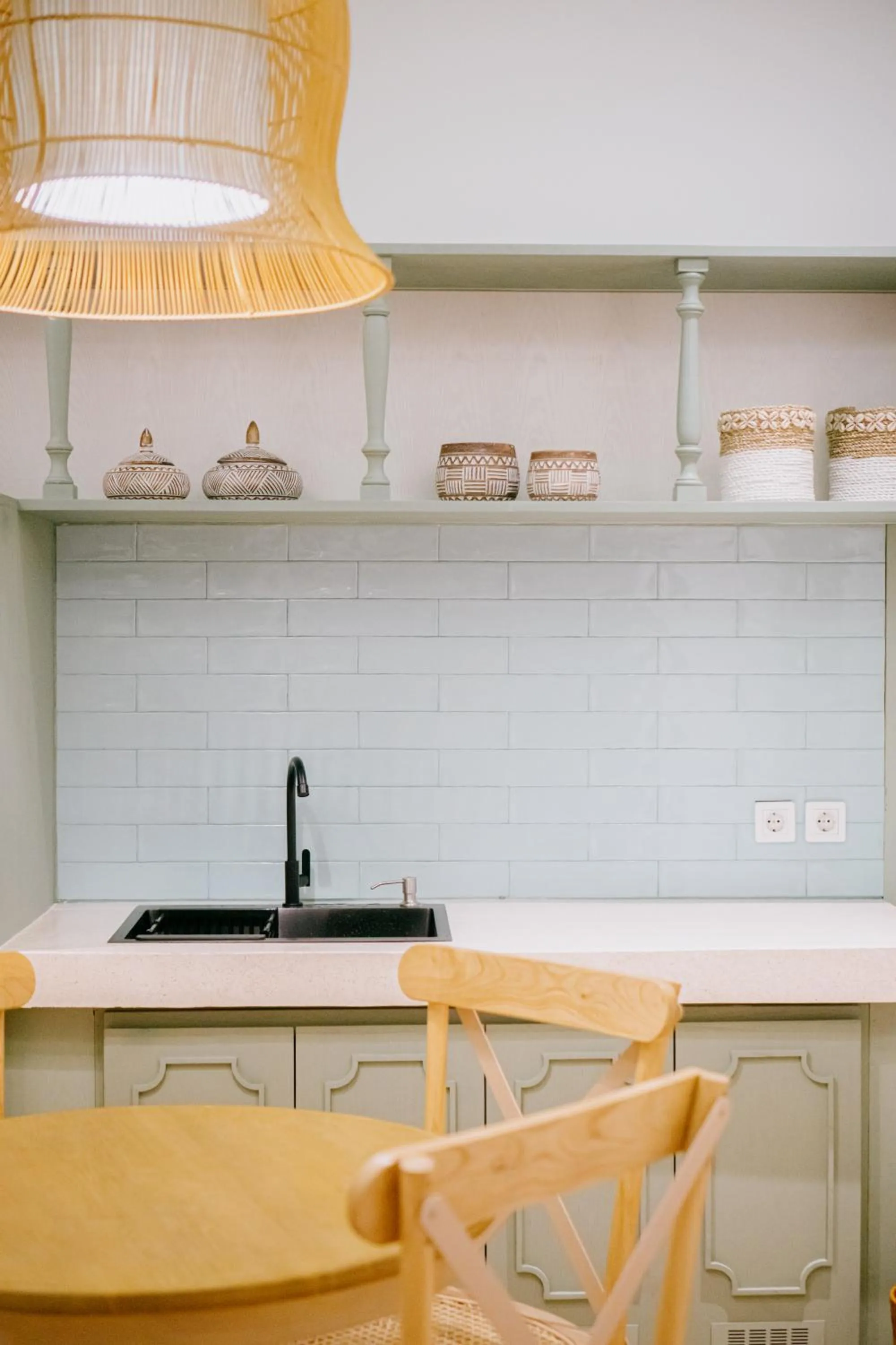 Kitchen or kitchenette in Casa Amarta Boutique Lofts & Detox