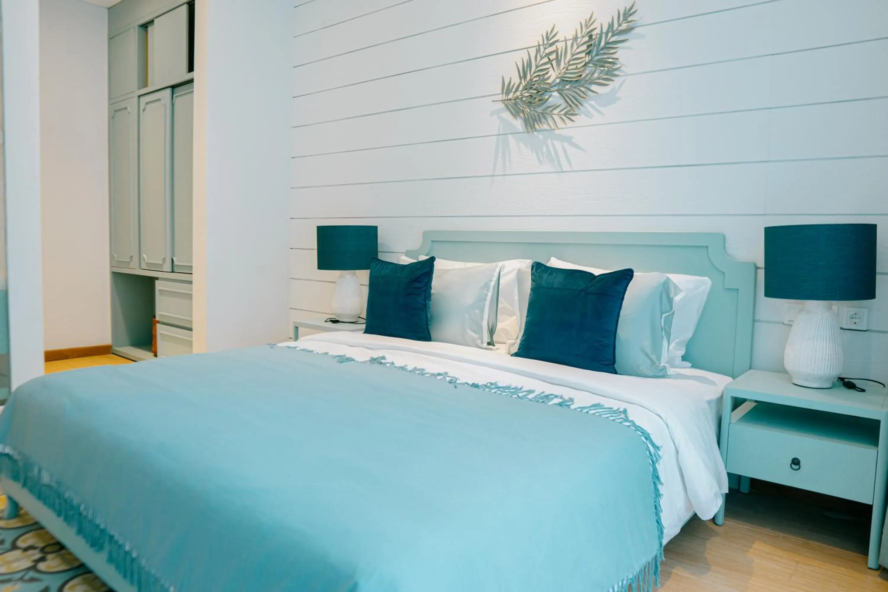 Bed in Casa Amarta Boutique Lofts & Detox